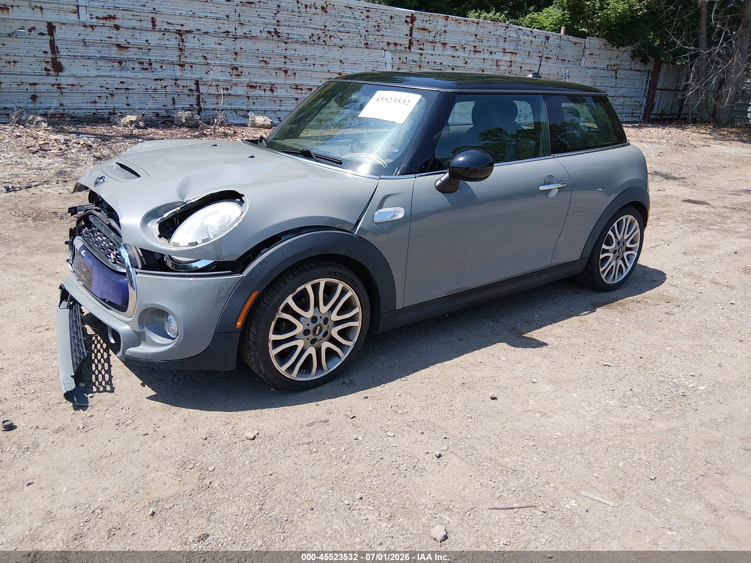 2015 Mini Hardtop Cooper S Серый vin: WMWXP7C57F2A34458