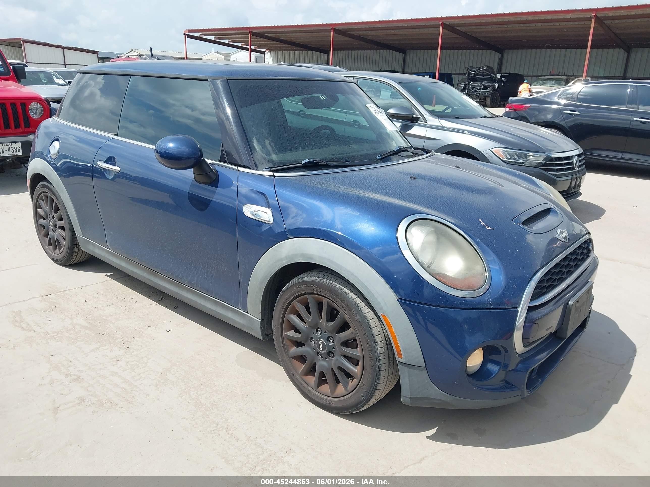 2015 Mini Hardtop Cooper S Navy vin: WMWXP7C57F2A59666
