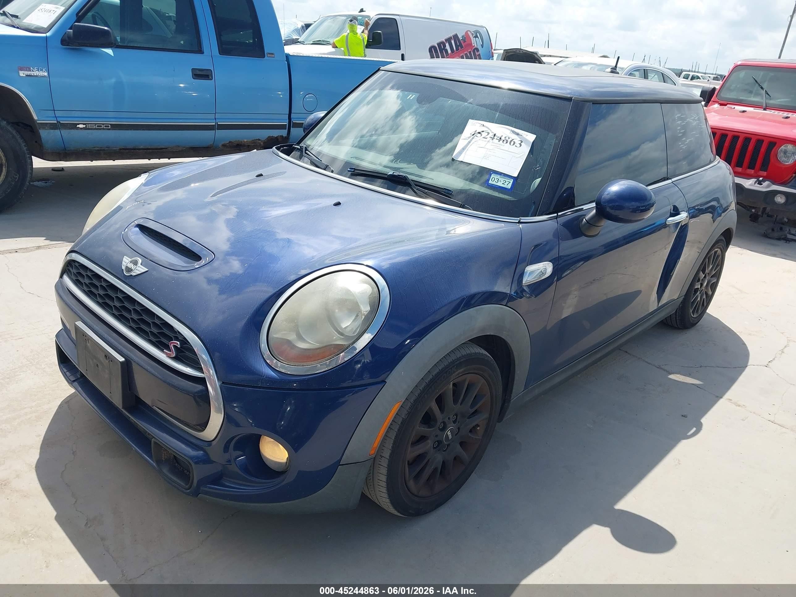 2015 Mini Hardtop Cooper S Navy vin: WMWXP7C57F2A59666