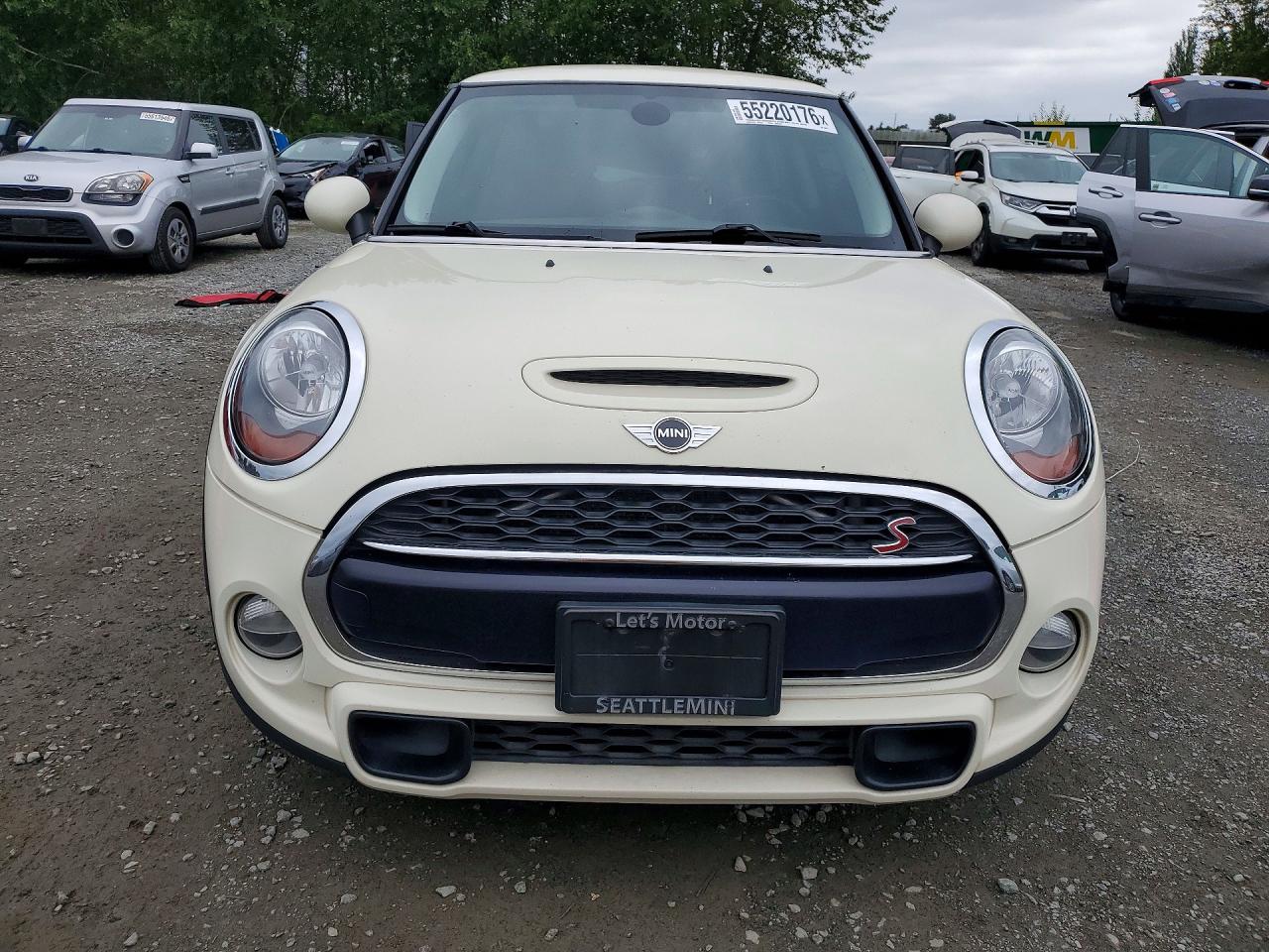 2015 Mini Cooper S Cream vin: WMWXP7C58F2A35571