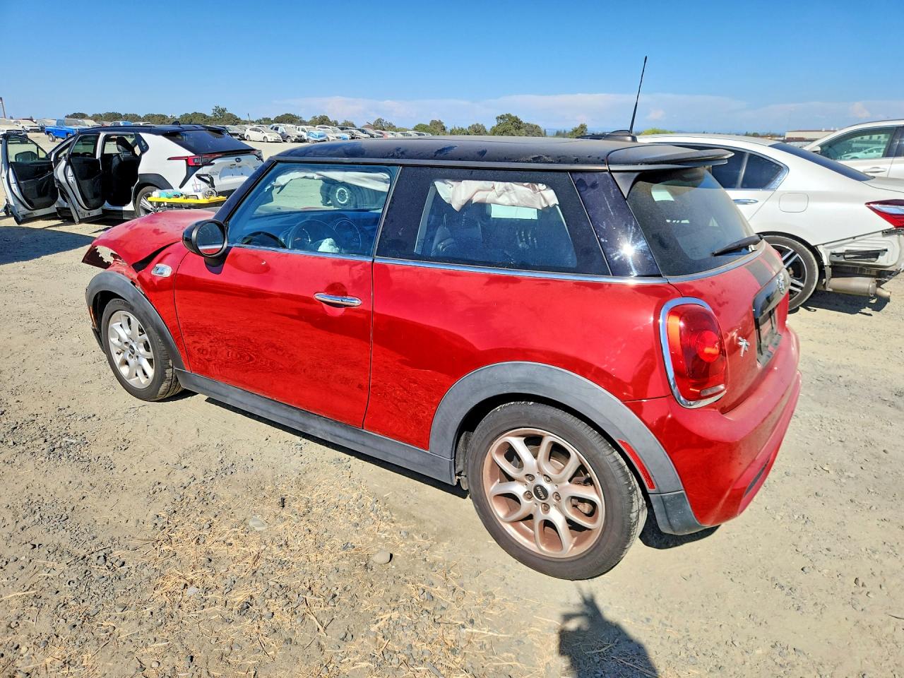 2015 Mini Cooper S Red vin: WMWXP7C58F2A36543
