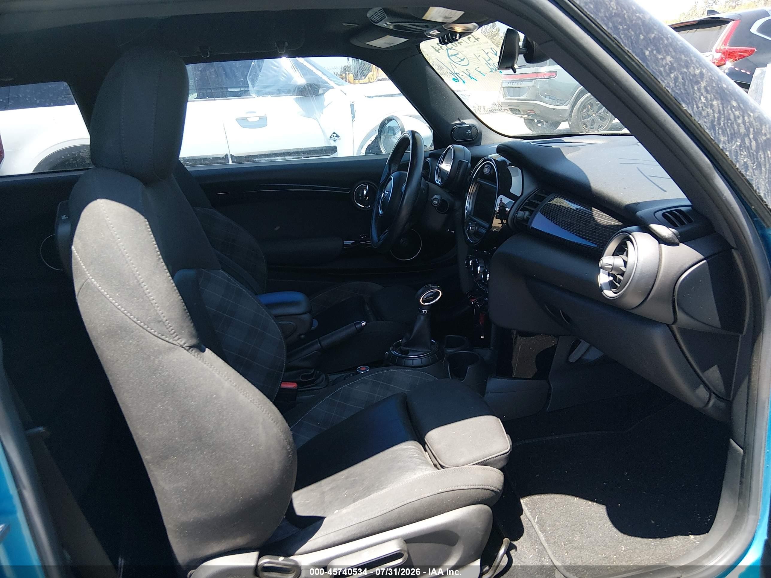 2015 Mini Hardtop Cooper S Синий vin: WMWXP7C58F2A41158
