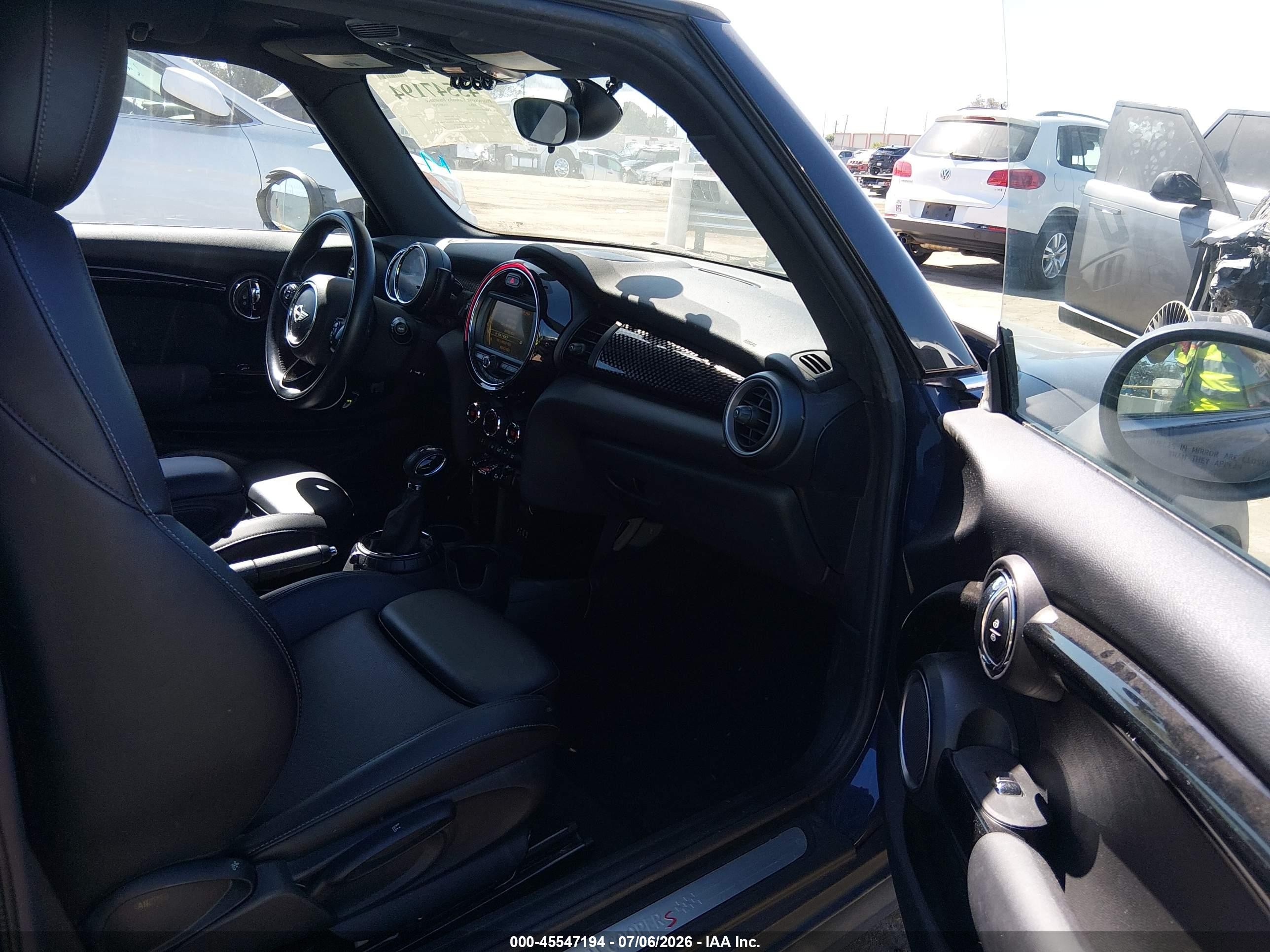 2015 Mini Hardtop Cooper S Синий vin: WMWXP7C59F2A33344