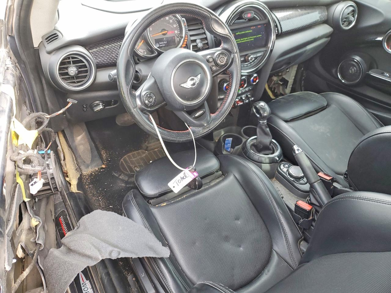 2015 Mini Cooper S Black vin: WMWXP7C59F2A37944