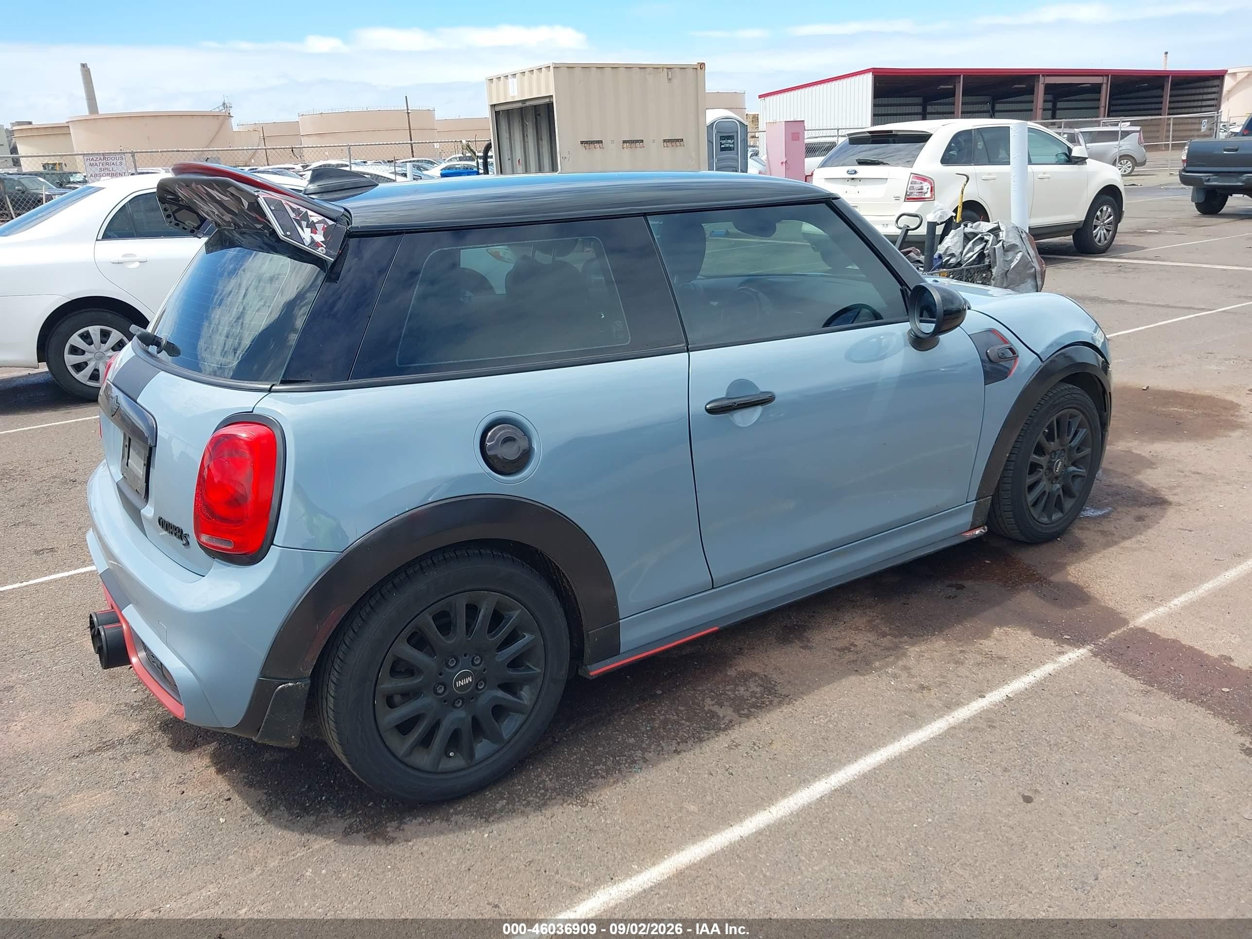 2015 Mini Hardtop Cooper S Blue vin: WMWXP7C59F2A58762