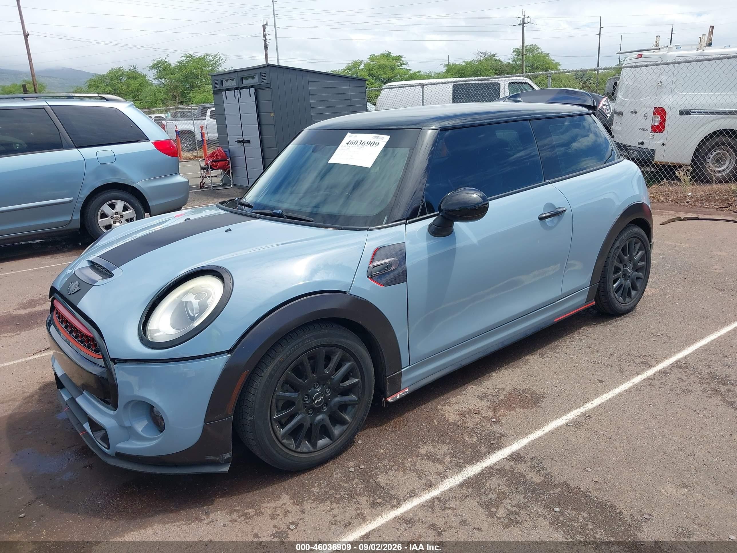 2015 Mini Hardtop Cooper S Blue vin: WMWXP7C59F2A58762