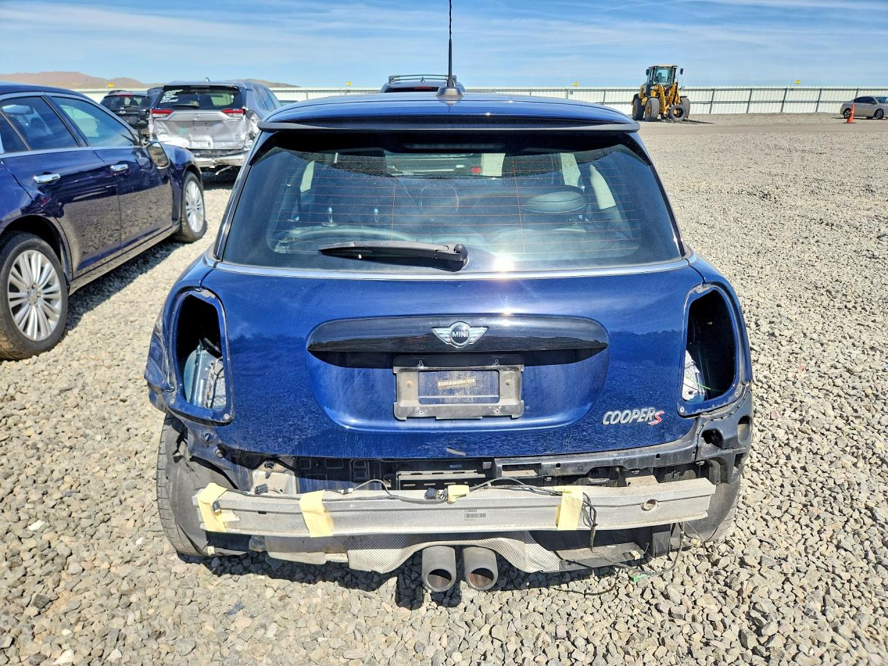 2015 Mini Cooper S Синий vin: WMWXP7C5XF2A42277
