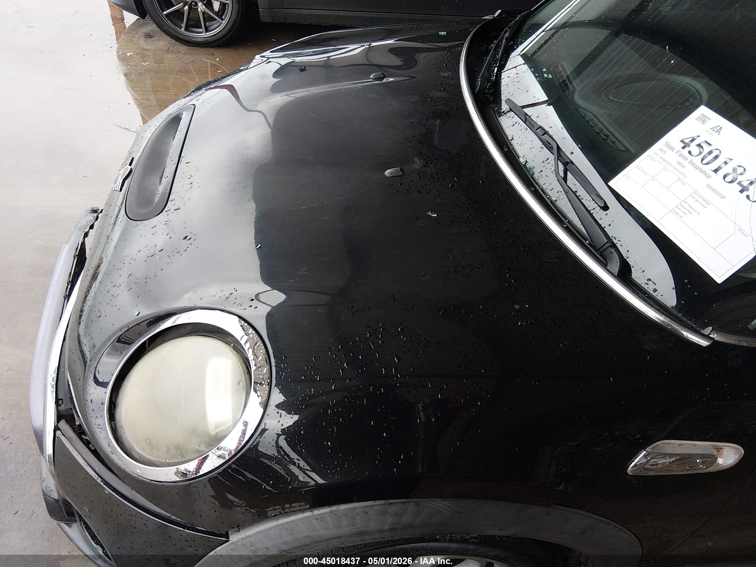 2019 Mini Hardtop Cooper S Черный vin: WMWXP7C5XK2A50552