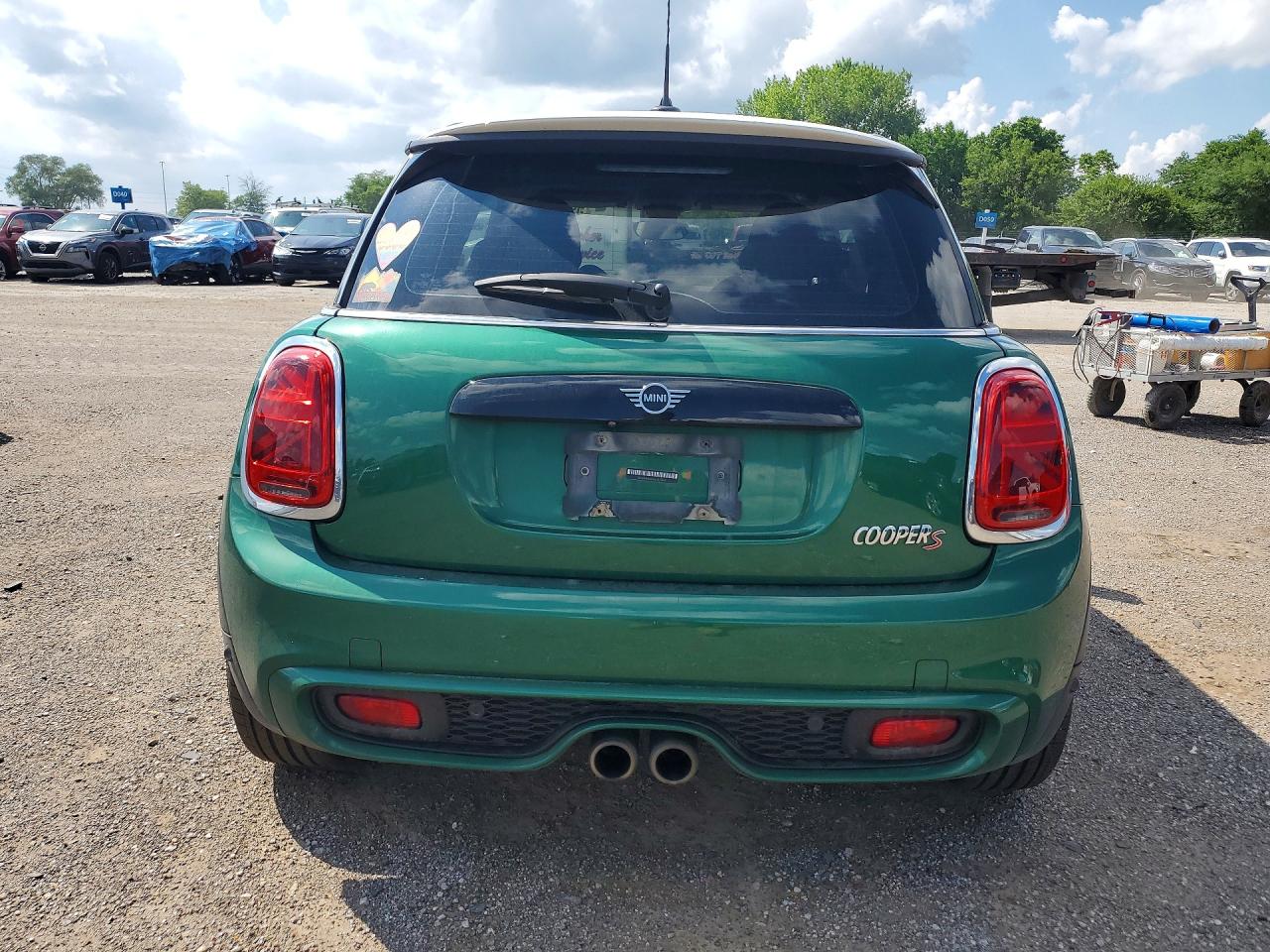 2020 Mini Cooper S Green vin: WMWXR5C01L2L71963