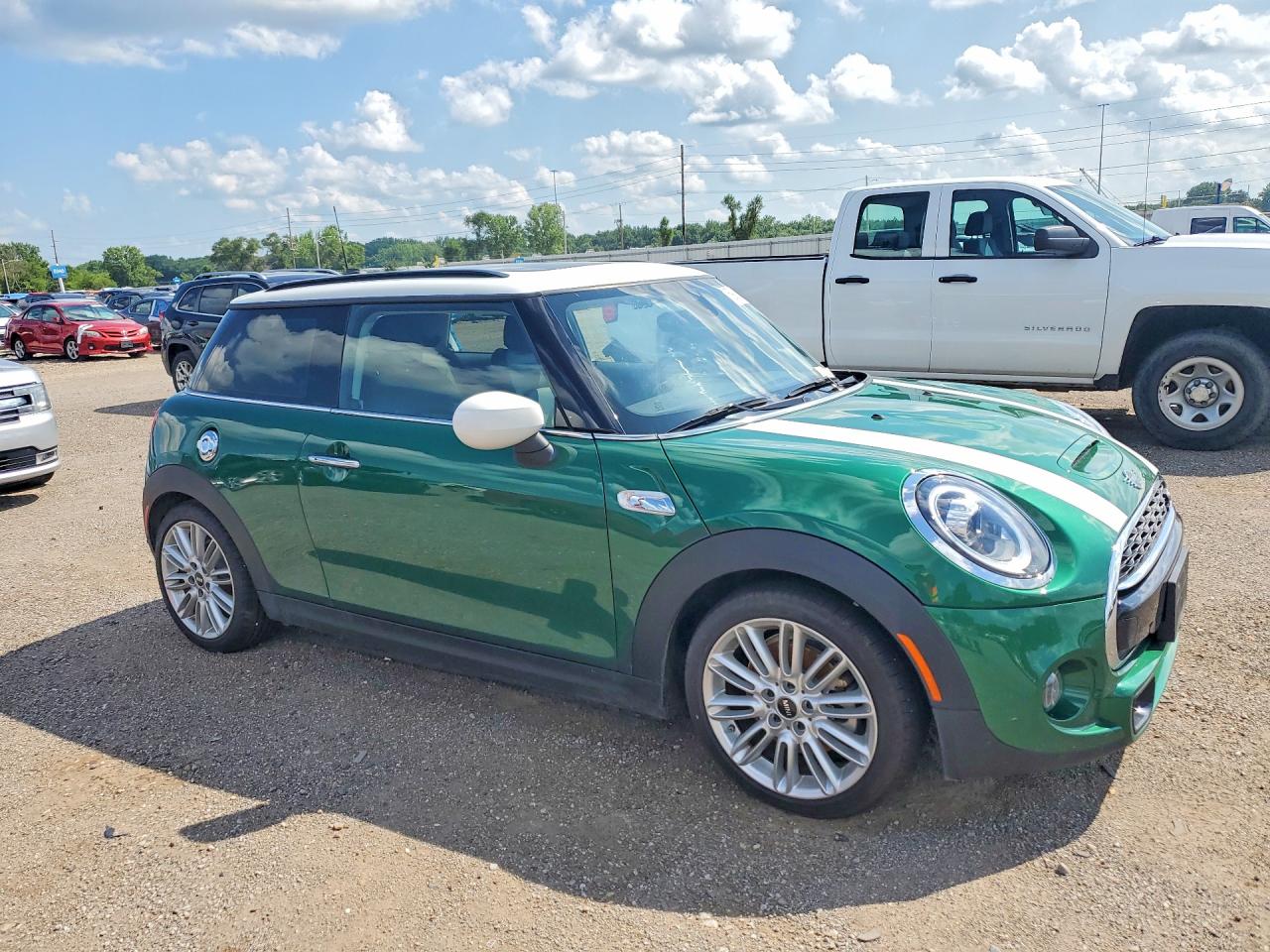 2020 Mini Cooper S Green vin: WMWXR5C01L2L71963