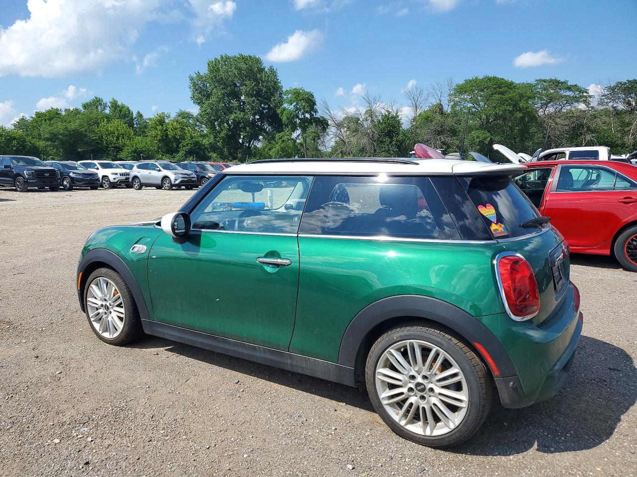 2020 Mini Cooper S Green vin: WMWXR5C01L2L71963