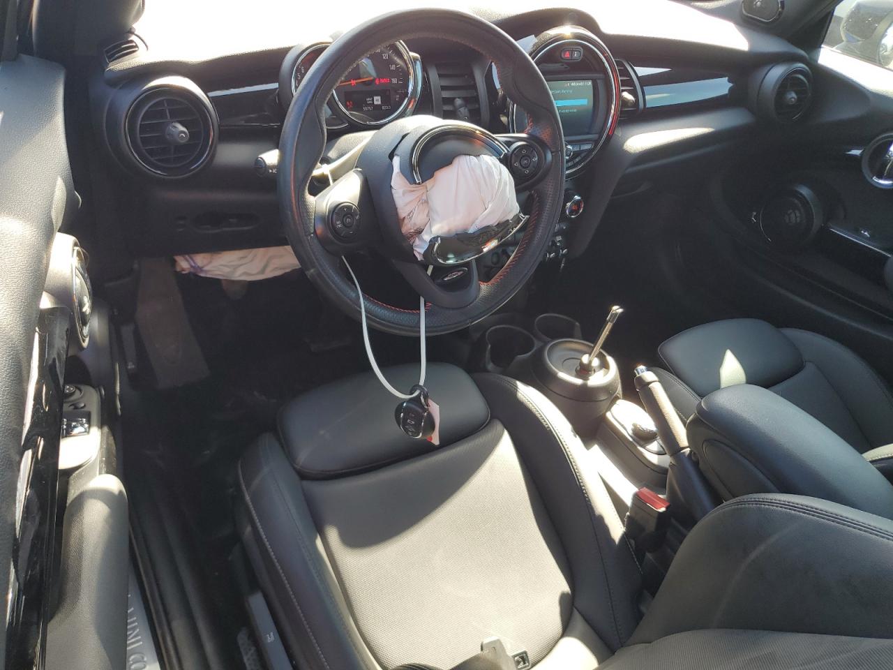 2021 Mini Cooper S Blue vin: WMWXR5C03M2N54007