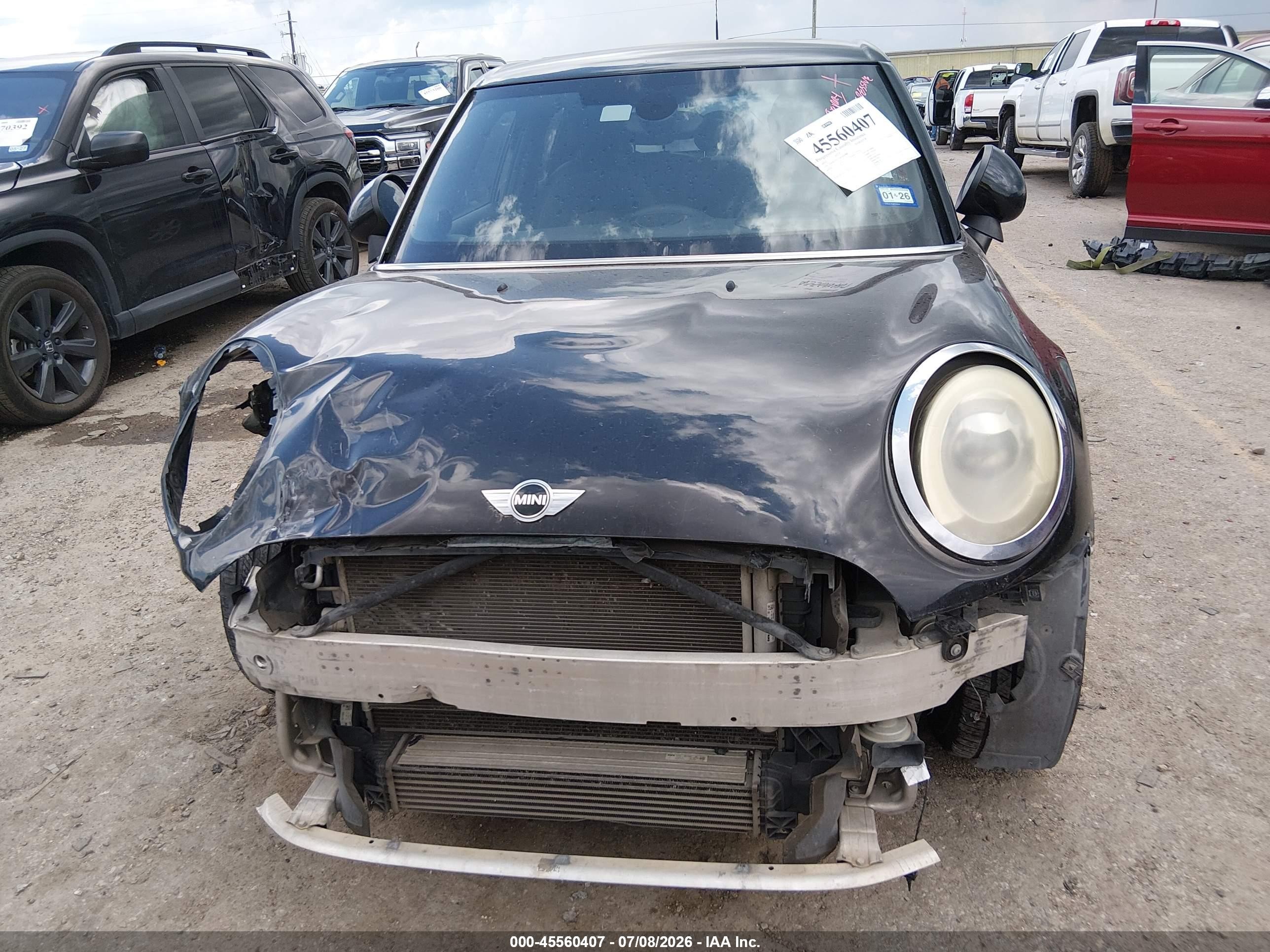 2015 Mini Hardtop Cooper Черный vin: WMWXS5C50FT826980