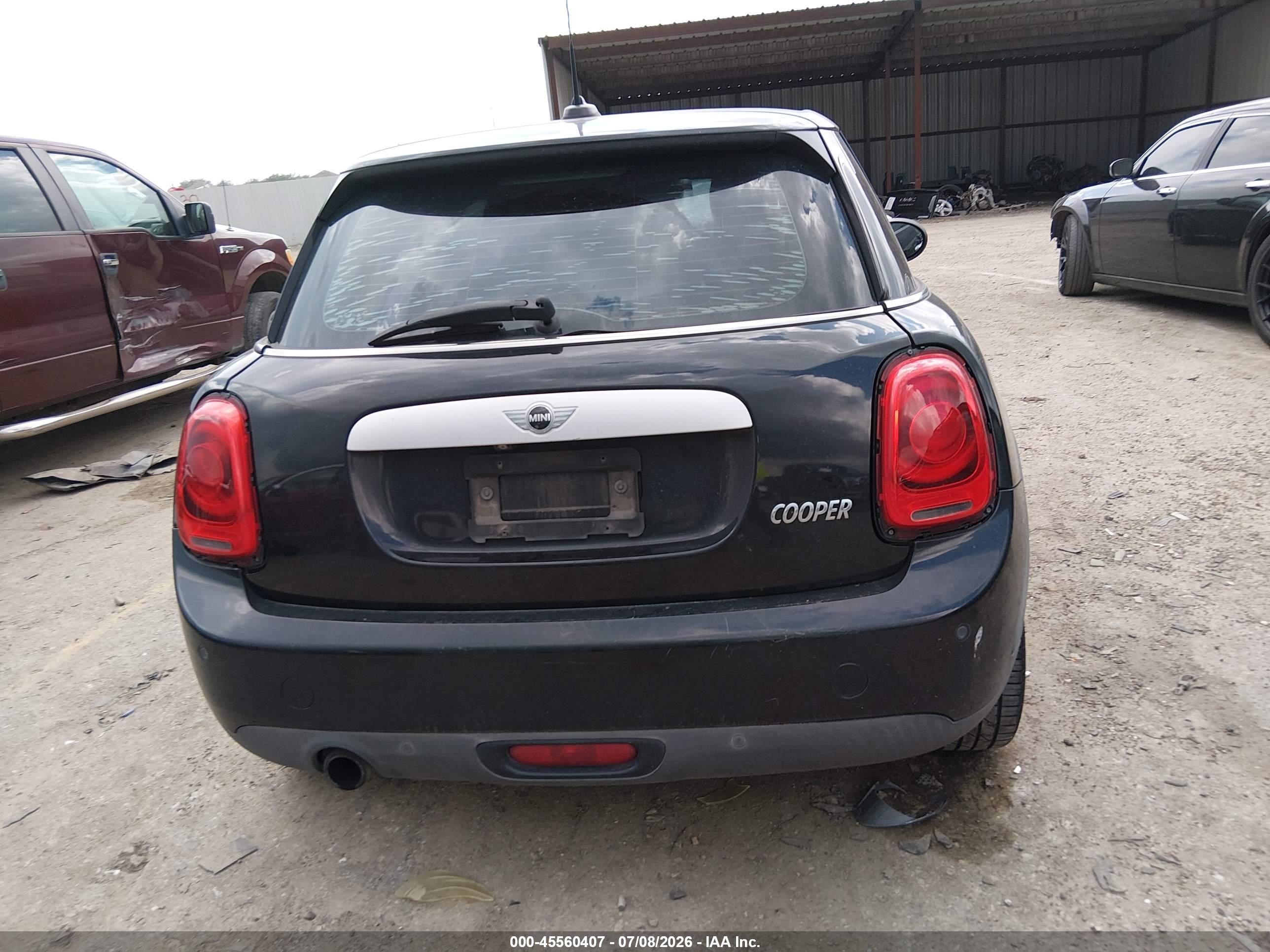 2015 Mini Hardtop Cooper Черный vin: WMWXS5C50FT826980