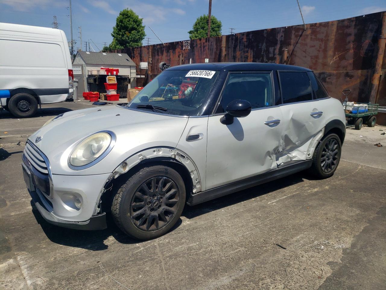 2015 Mini Cooper Gray vin: WMWXS5C50FT828499