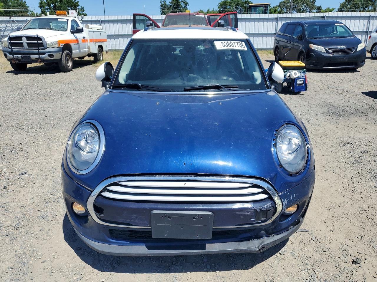 2015 Mini Cooper Синий vin: WMWXS5C51FT828804