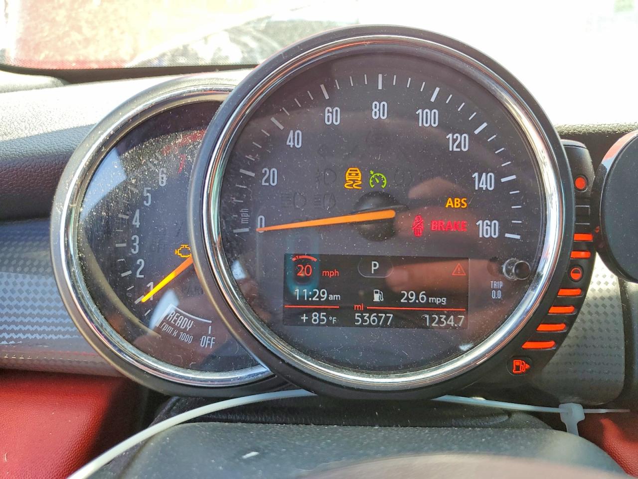 2015 Mini Cooper Red vin: WMWXS5C52FT830240