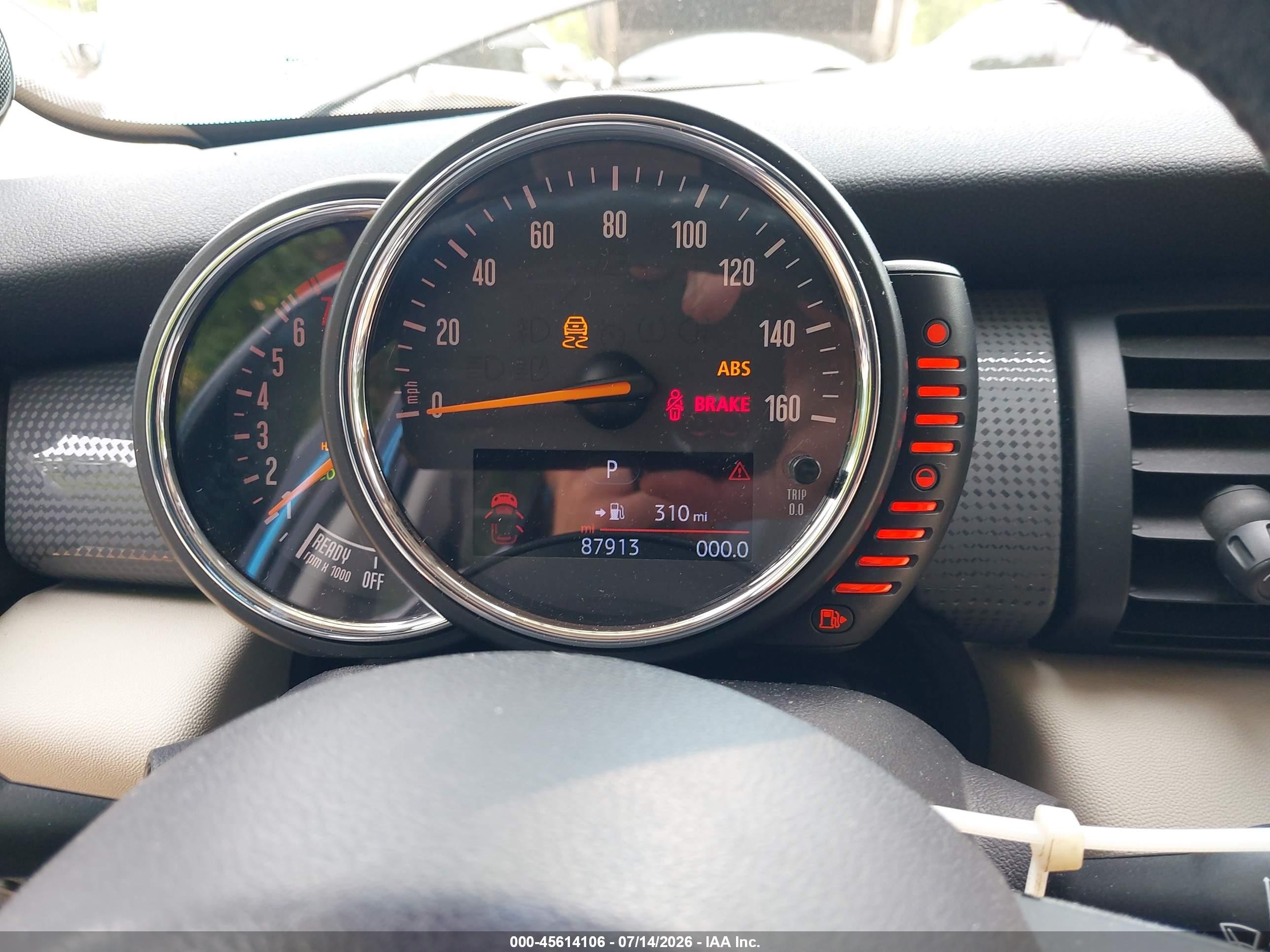 2015 Mini Hardtop Cooper Синий vin: WMWXS5C52FT831937