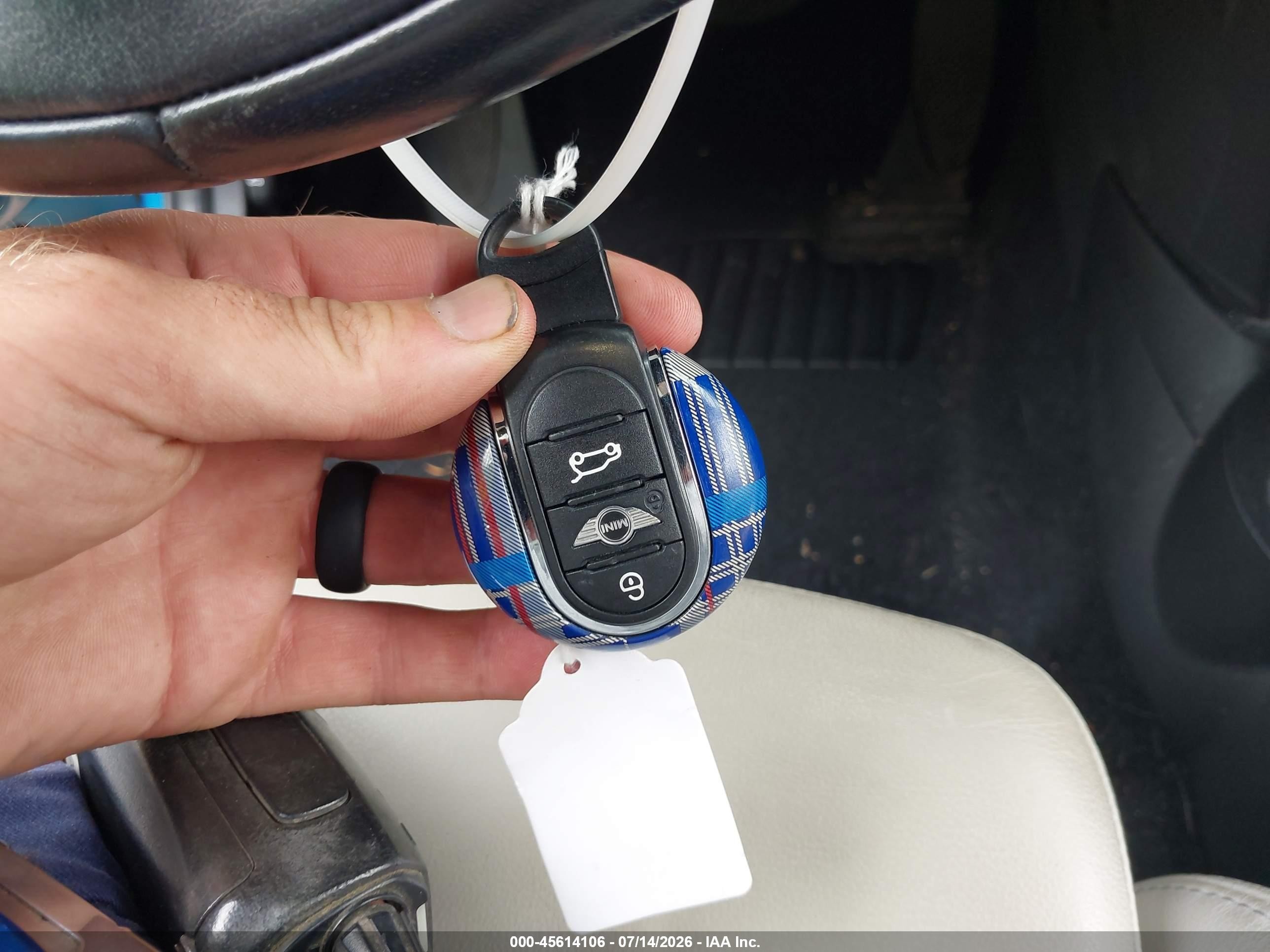 2015 Mini Hardtop Cooper Синий vin: WMWXS5C52FT831937