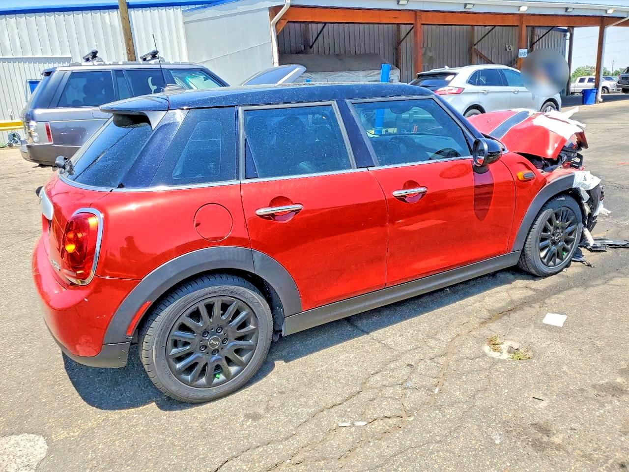 2015 Mini Cooper Red vin: WMWXS5C52FT837690