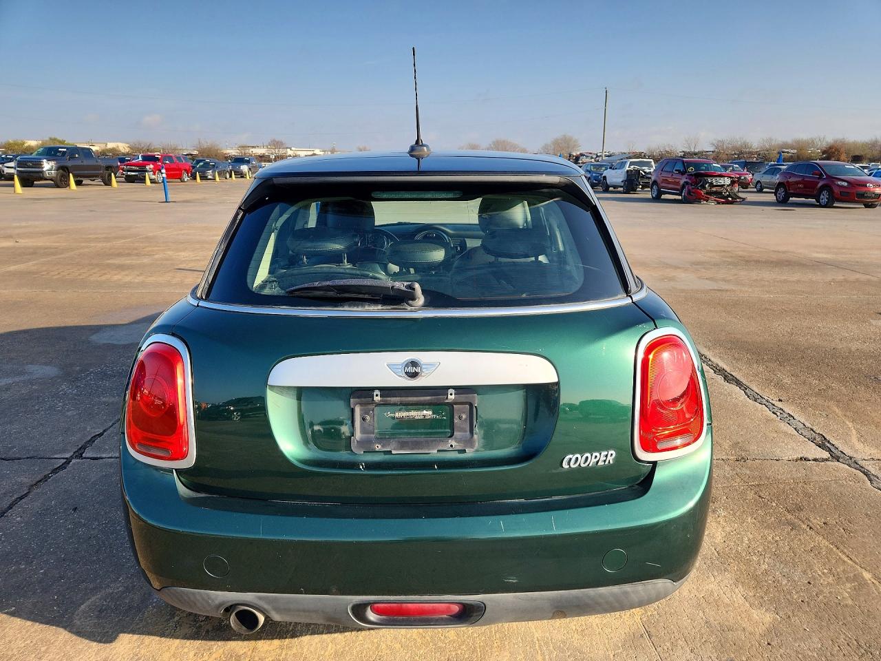 2015 Mini Cooper Зеленый vin: WMWXS5C53FT828318