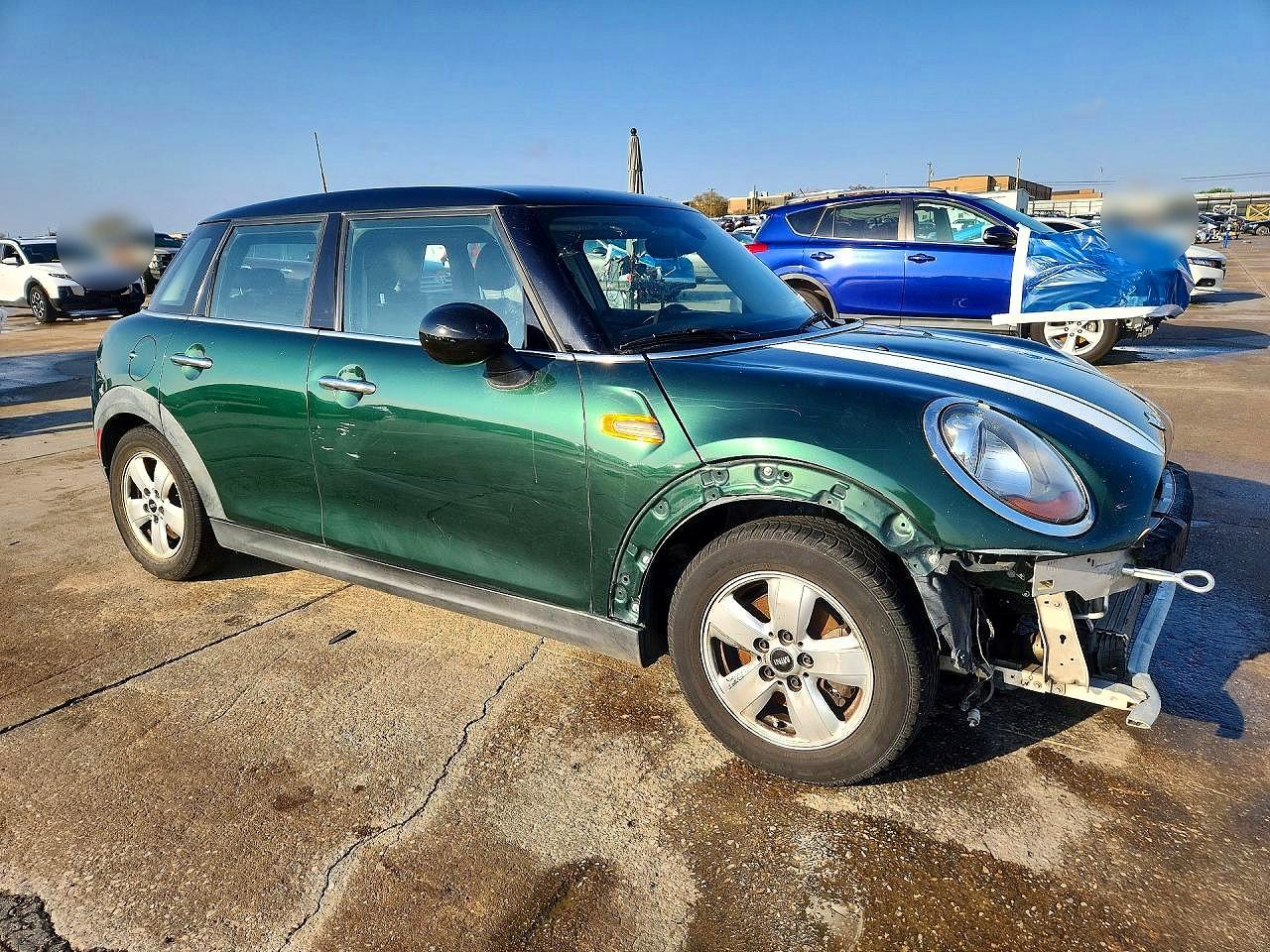 2015 Mini Cooper Зеленый vin: WMWXS5C53FT828318