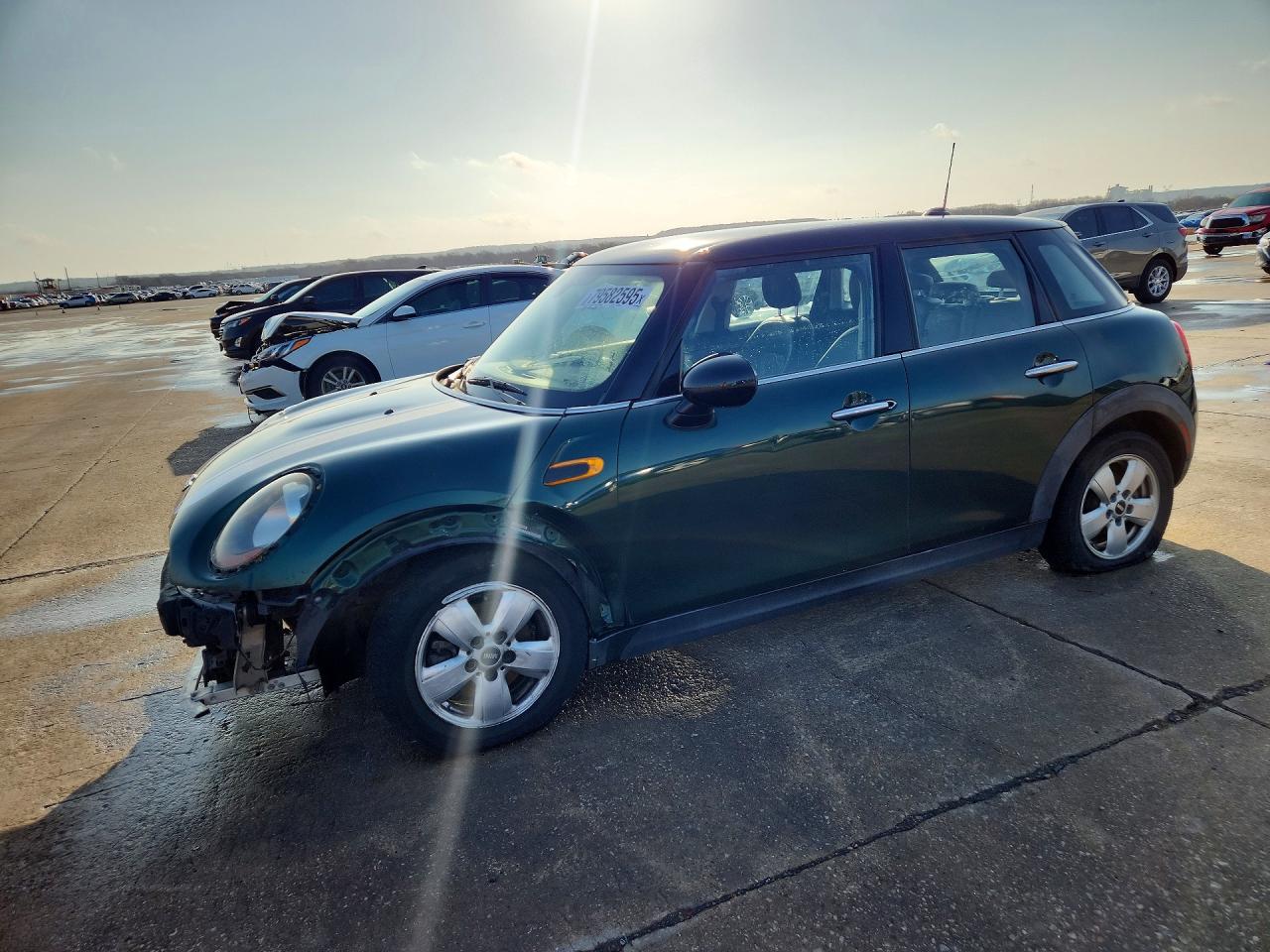 2015 Mini Cooper Green vin: WMWXS5C53FT828318