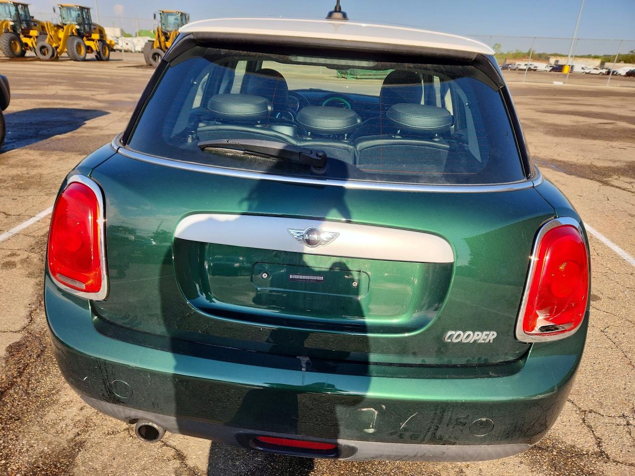 2015 Mini Cooper Green vin: WMWXS5C53FT828786