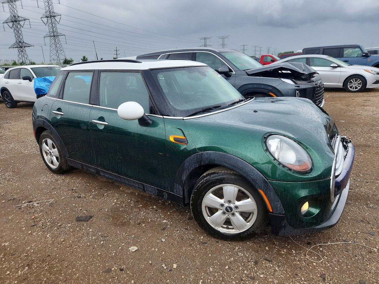 2015 Mini Cooper Зеленый vin: WMWXS5C55FT830197