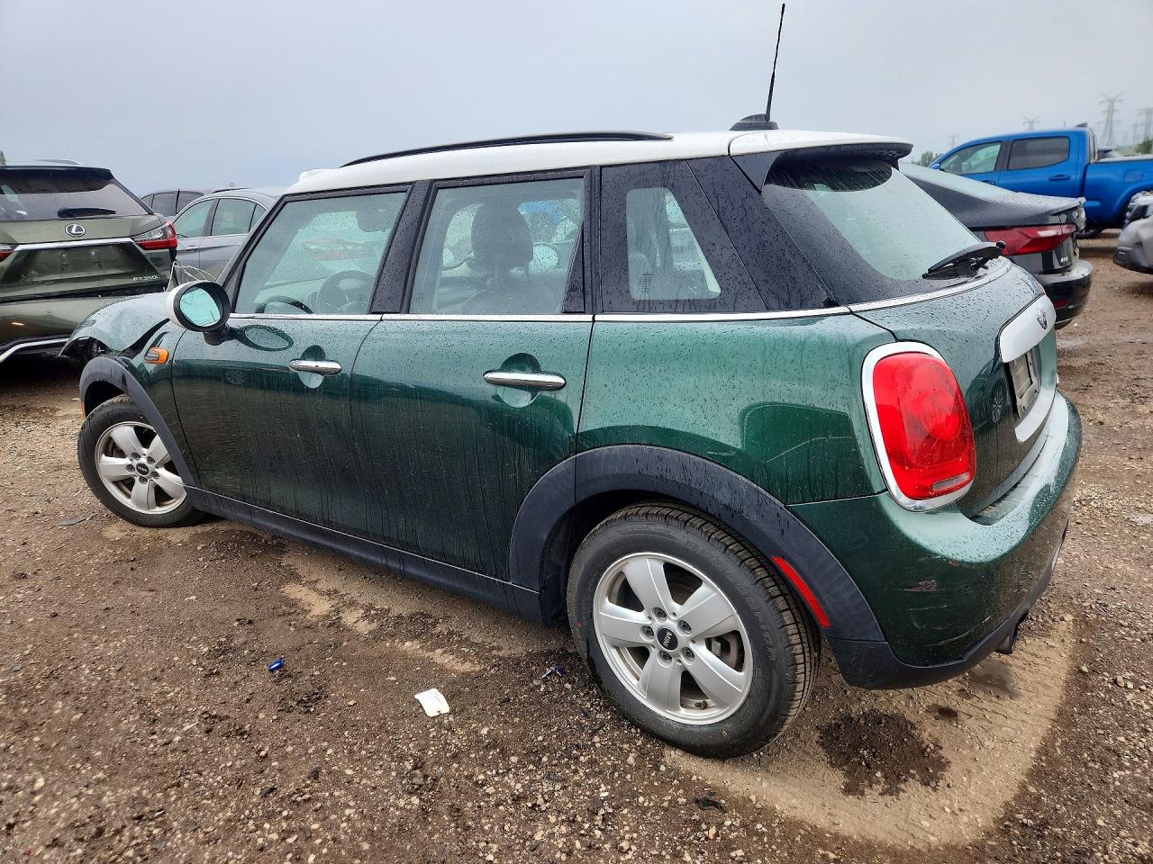 2015 Mini Cooper Зеленый vin: WMWXS5C55FT830197