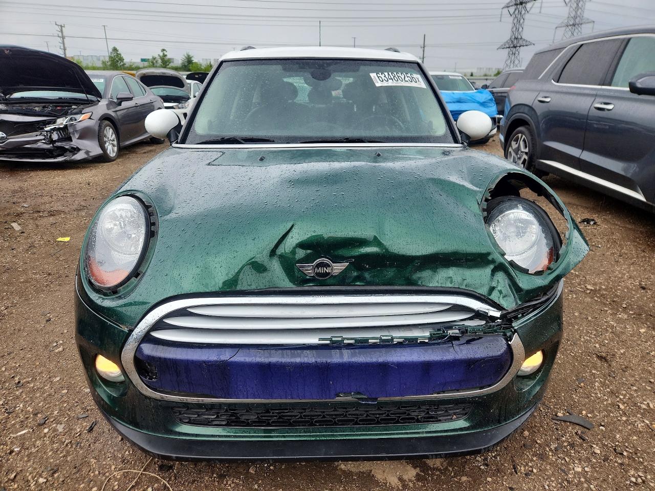 2015 Mini Cooper Зеленый vin: WMWXS5C55FT830197