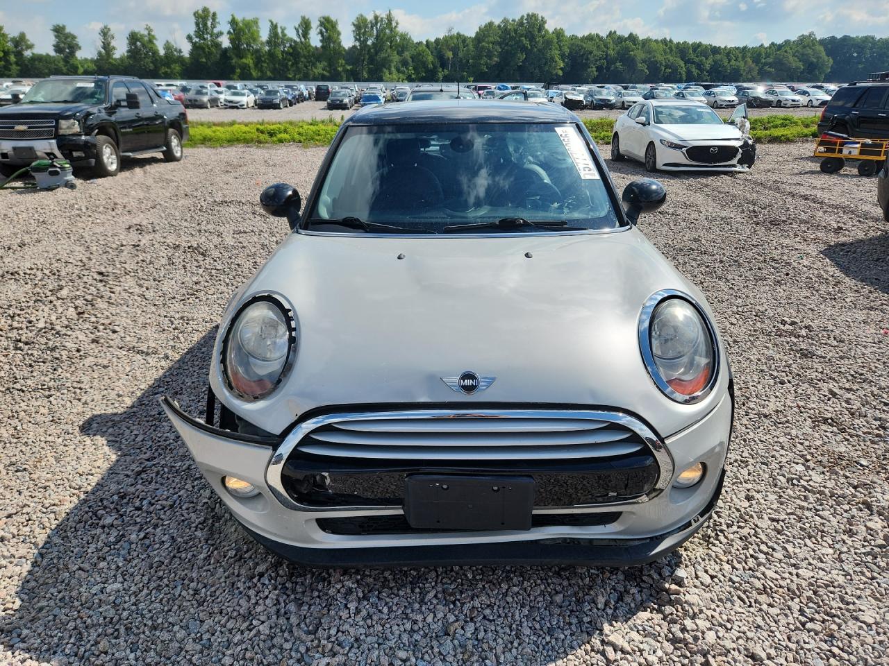 2015 Mini Cooper Silver vin: WMWXS5C55FT831253