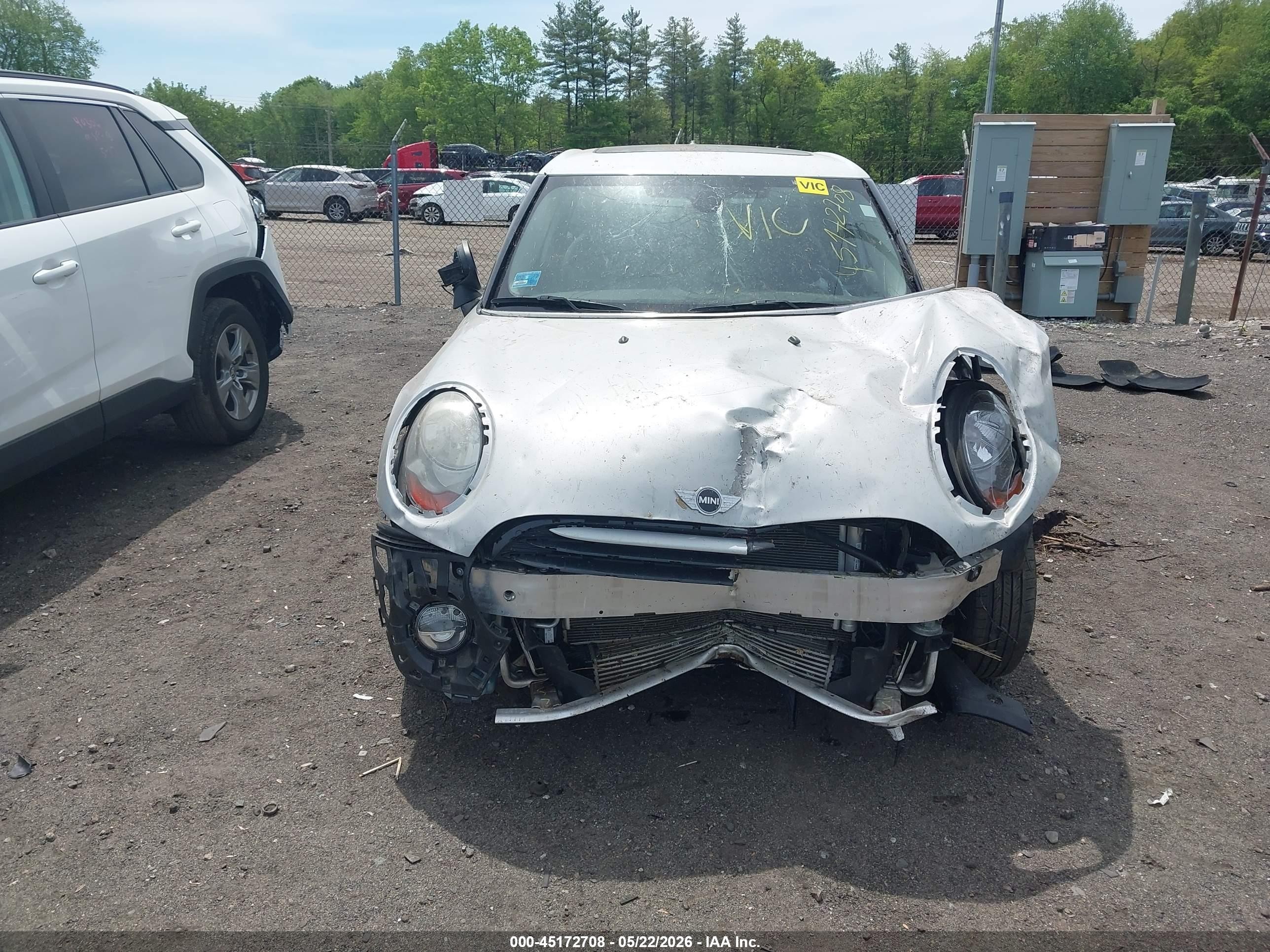 2015 Mini Hardtop Cooper White vin: WMWXS5C56FT827941