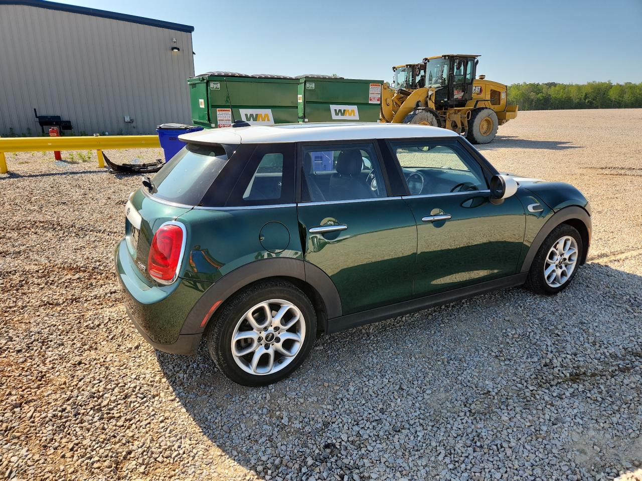 2015 Mini Cooper Green vin: WMWXS5C58FT837595