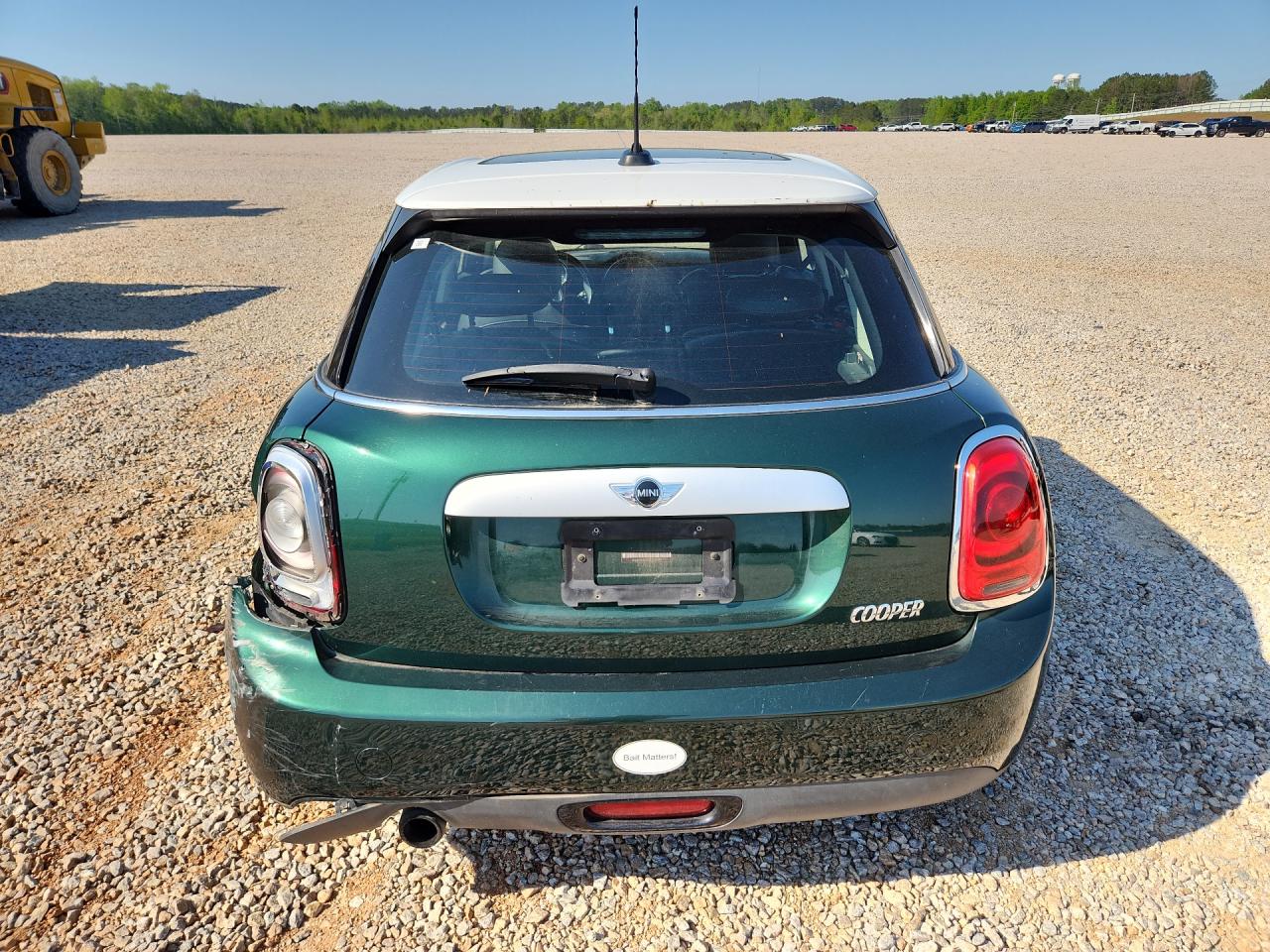 2015 Mini Cooper Green vin: WMWXS5C58FT837595