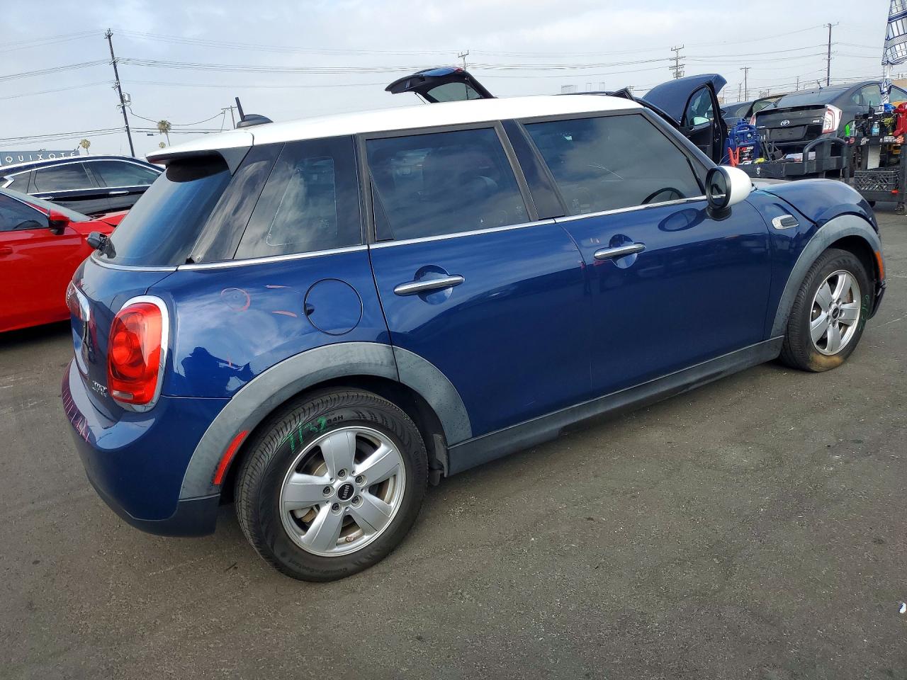 2015 Mini Cooper Blue vin: WMWXS5C59FT827139