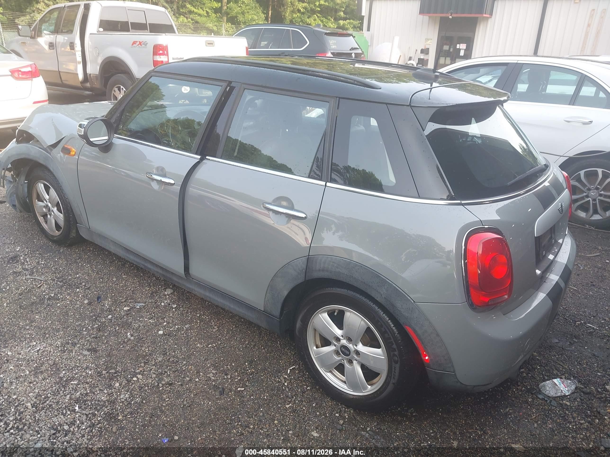 2015 Mini Hardtop Cooper Gray vin: WMWXS5C59FT830543