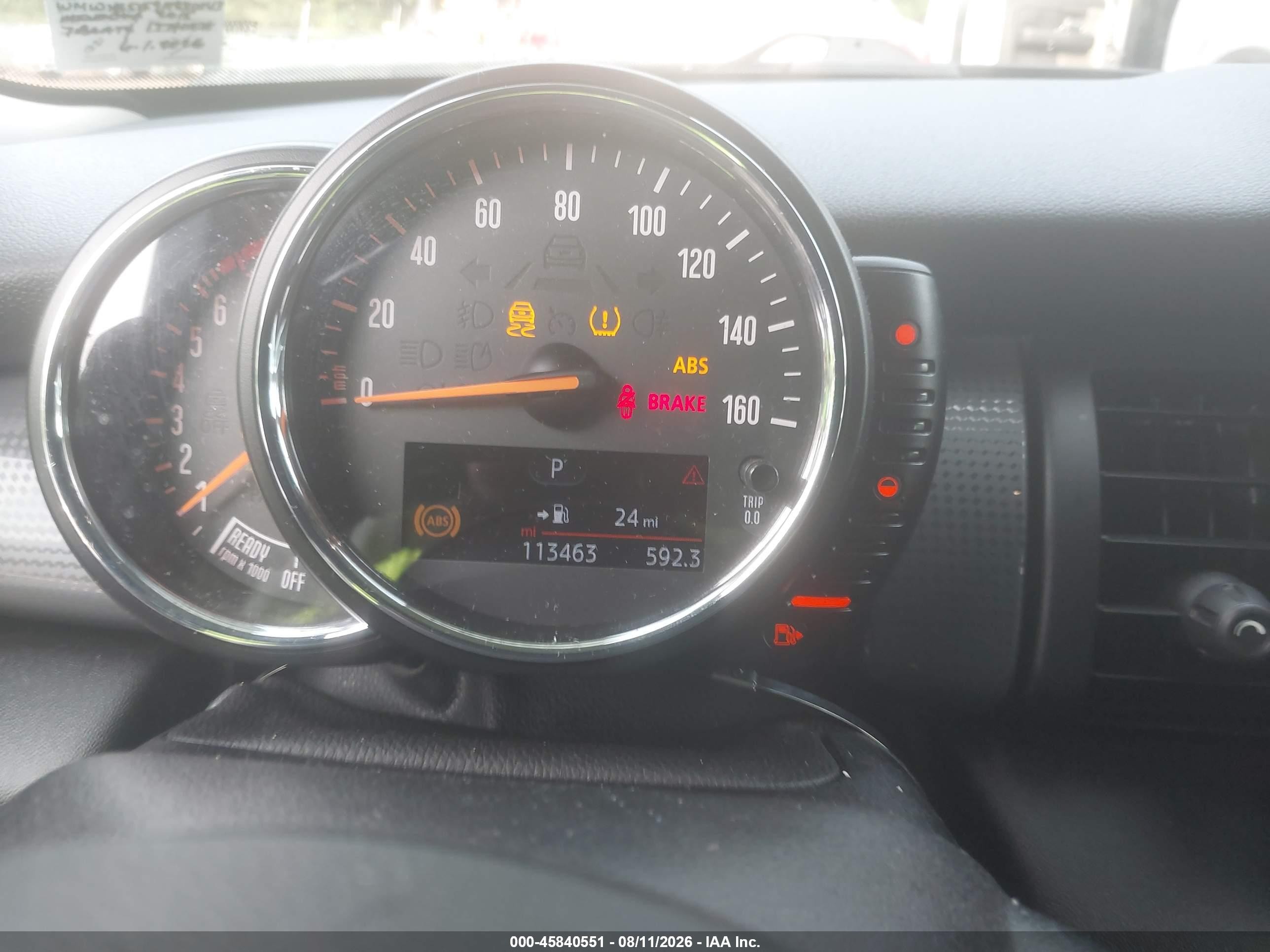 2015 Mini Hardtop Cooper Gray vin: WMWXS5C59FT830543