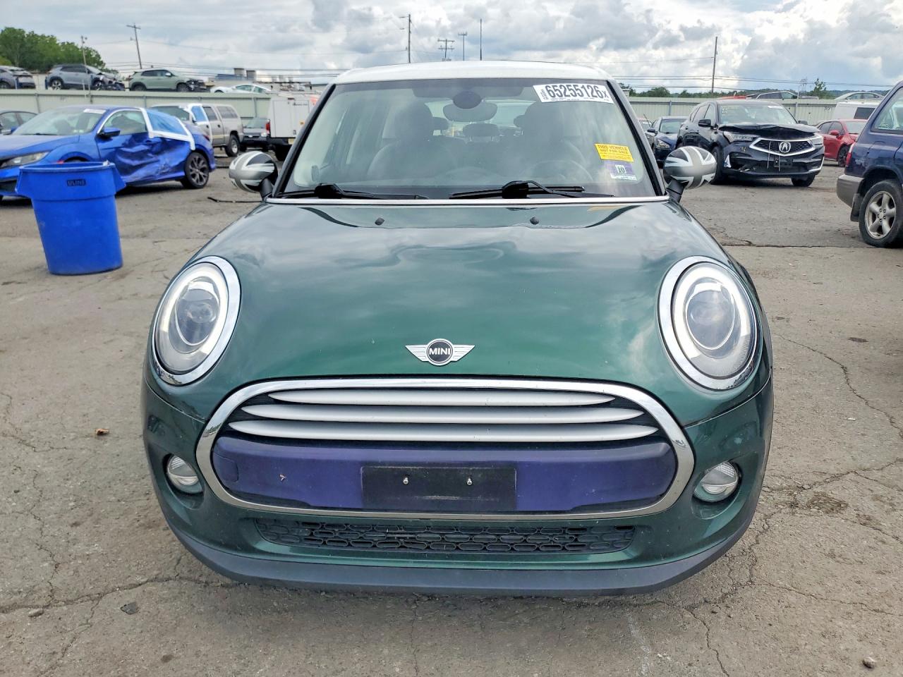 2015 Mini Cooper Green vin: WMWXS5C5XFT829658