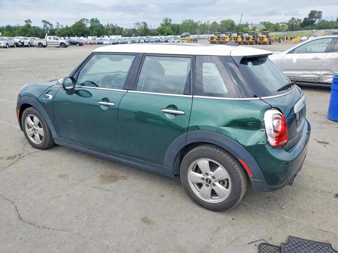 2015 Mini Cooper Green vin: WMWXS5C5XFT829658