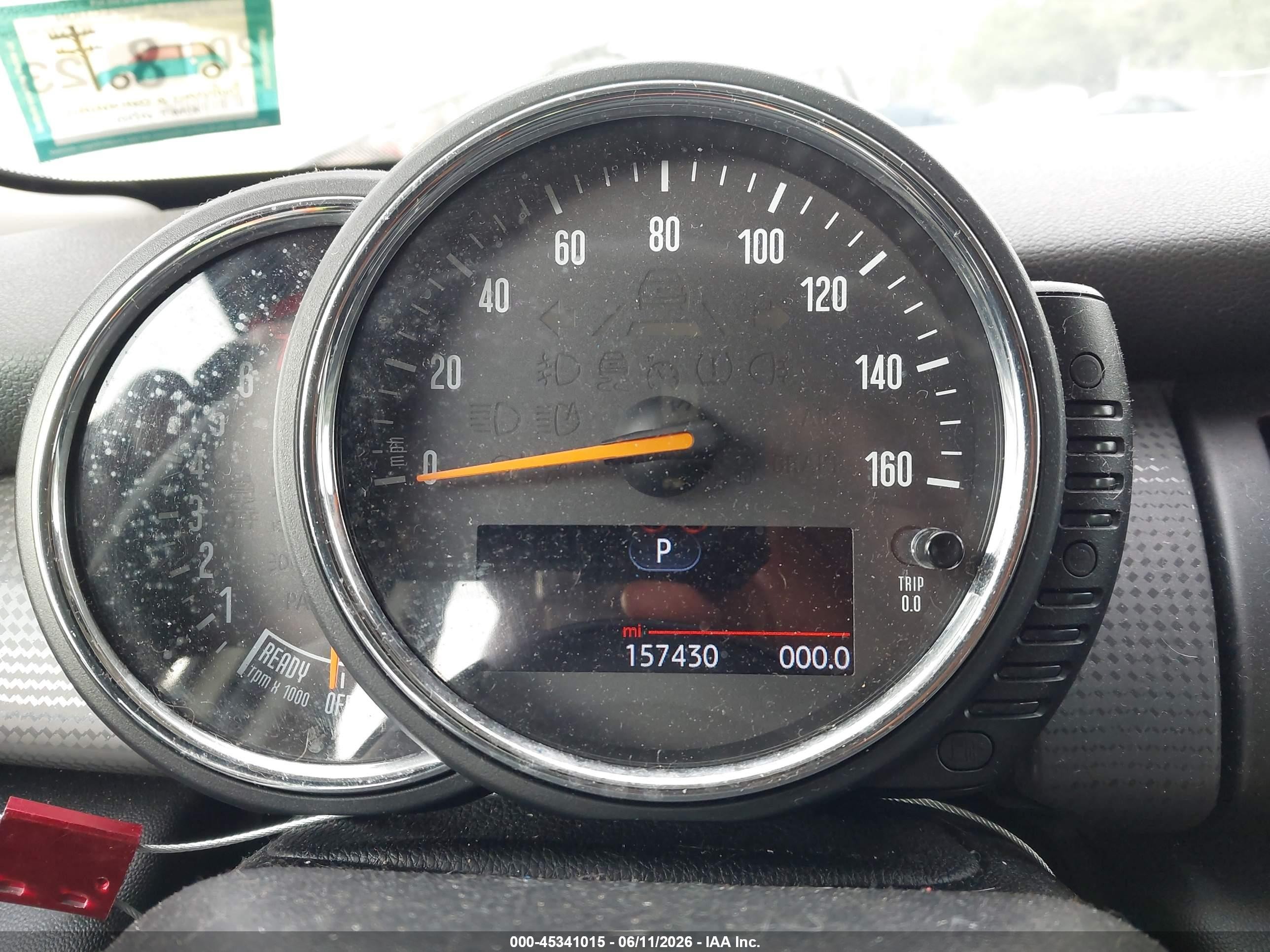 2016 Mini Hardtop Cooper Белый vin: WMWXU1C50G2D12821