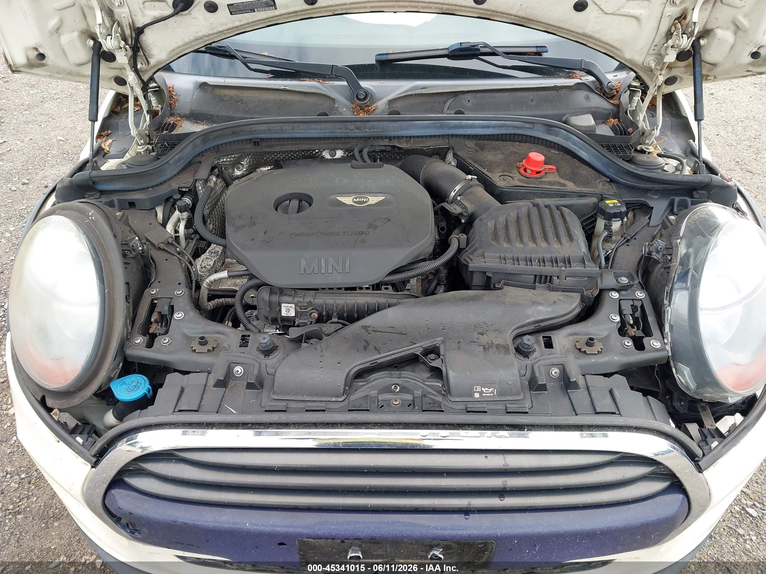 2016 Mini Hardtop Cooper Белый vin: WMWXU1C50G2D12821