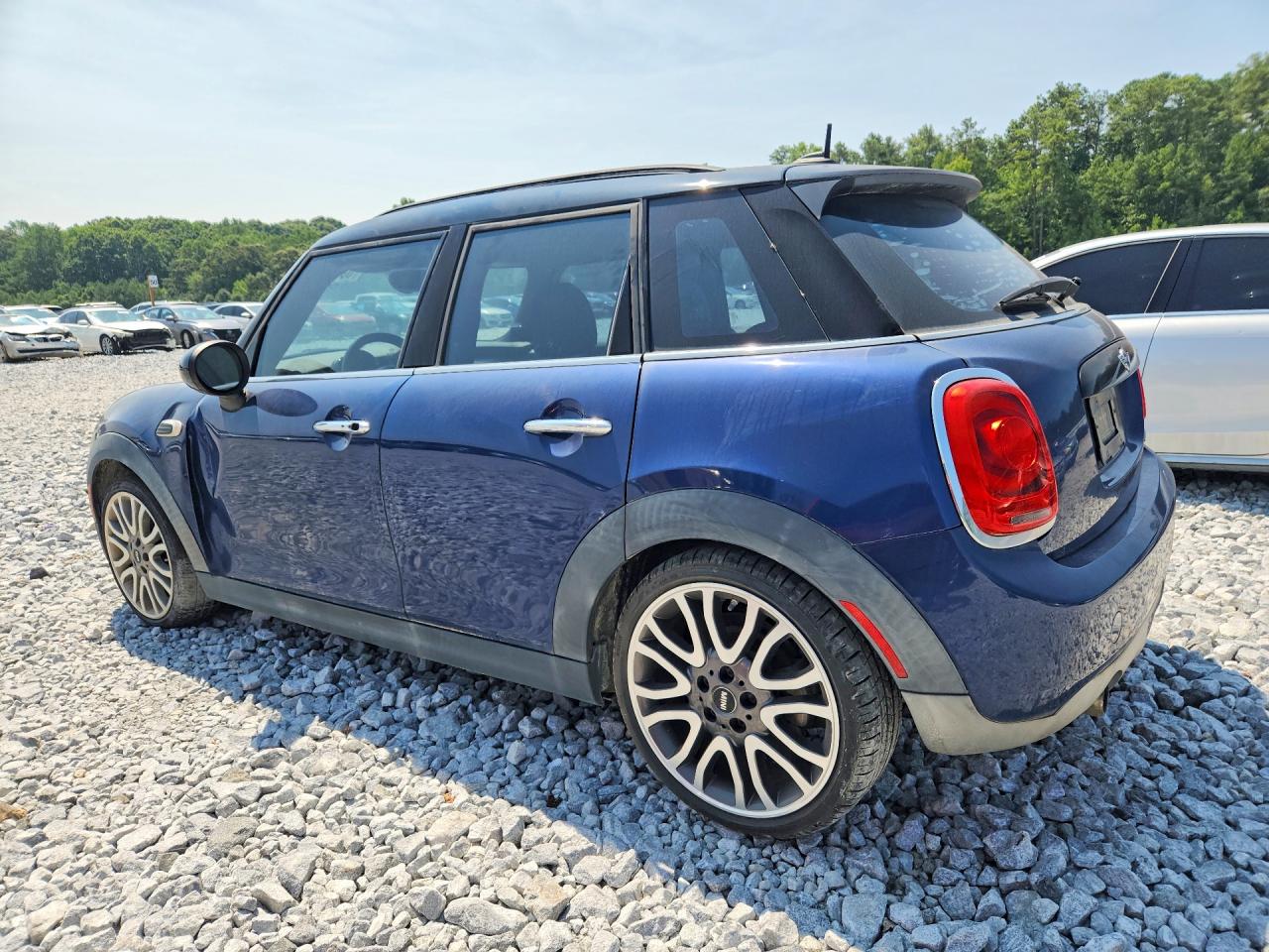 2016 Mini Cooper Синий vin: WMWXU1C55G2D57348