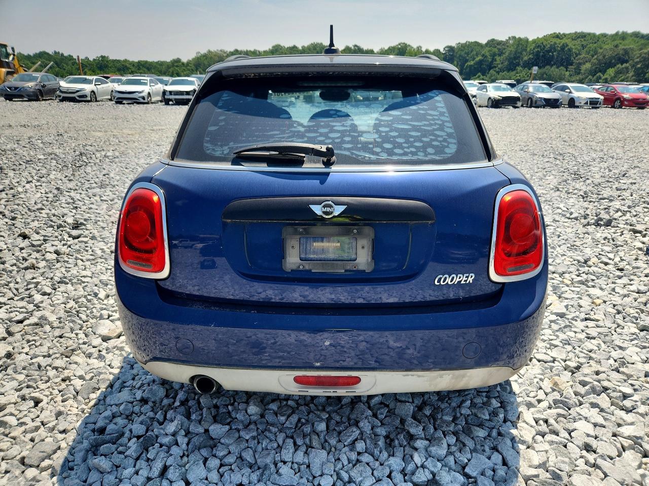 2016 Mini Cooper Синий vin: WMWXU1C55G2D57348