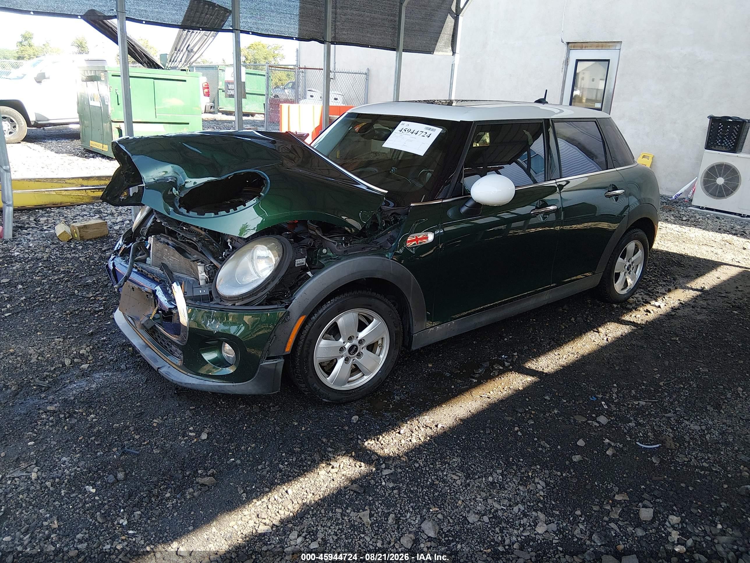2016 Mini Hardtop Cooper Green vin: WMWXU1C5XG2D57765