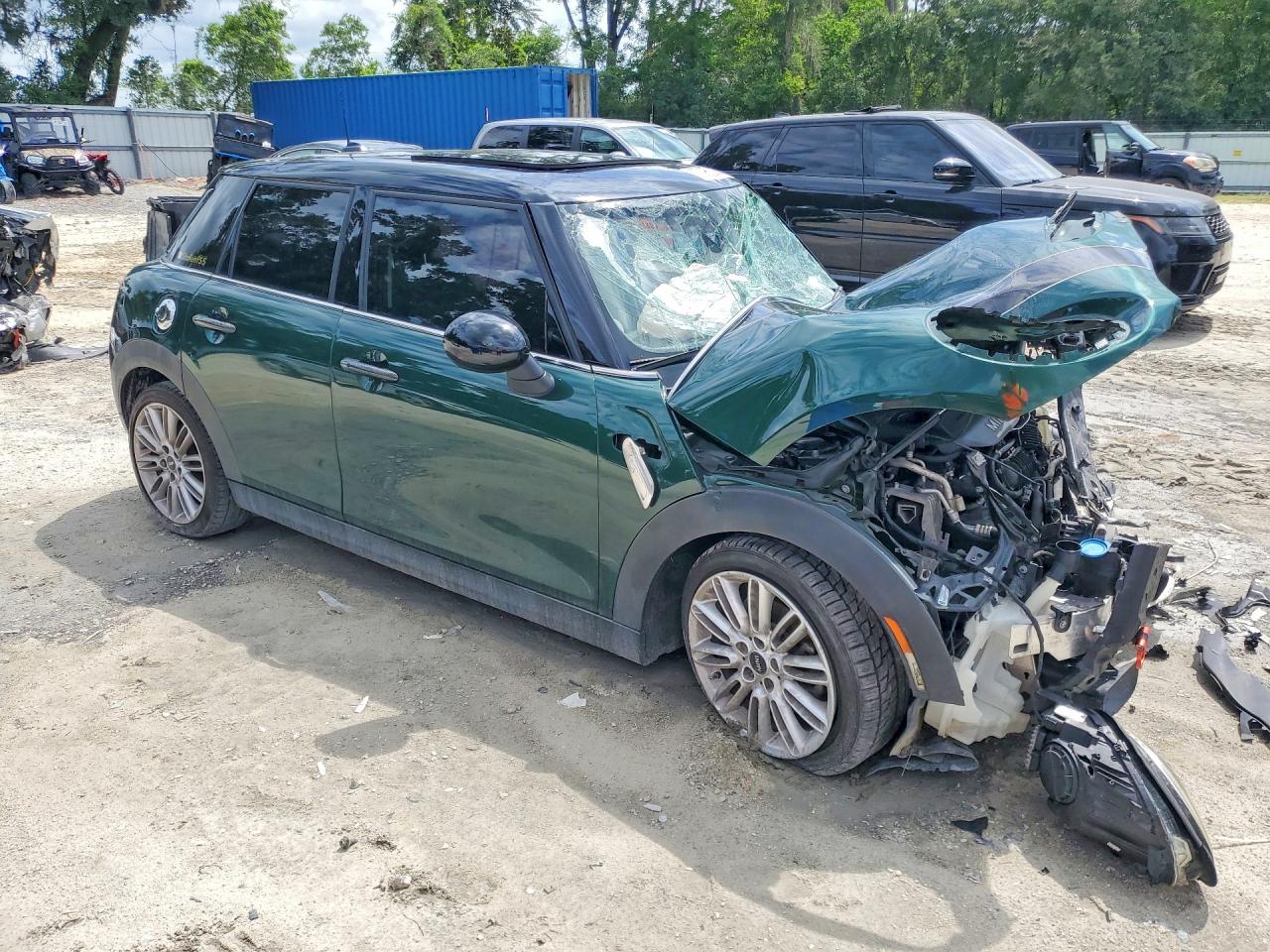 2015 Mini Cooper S Green vin: WMWXU3C50F2B66673