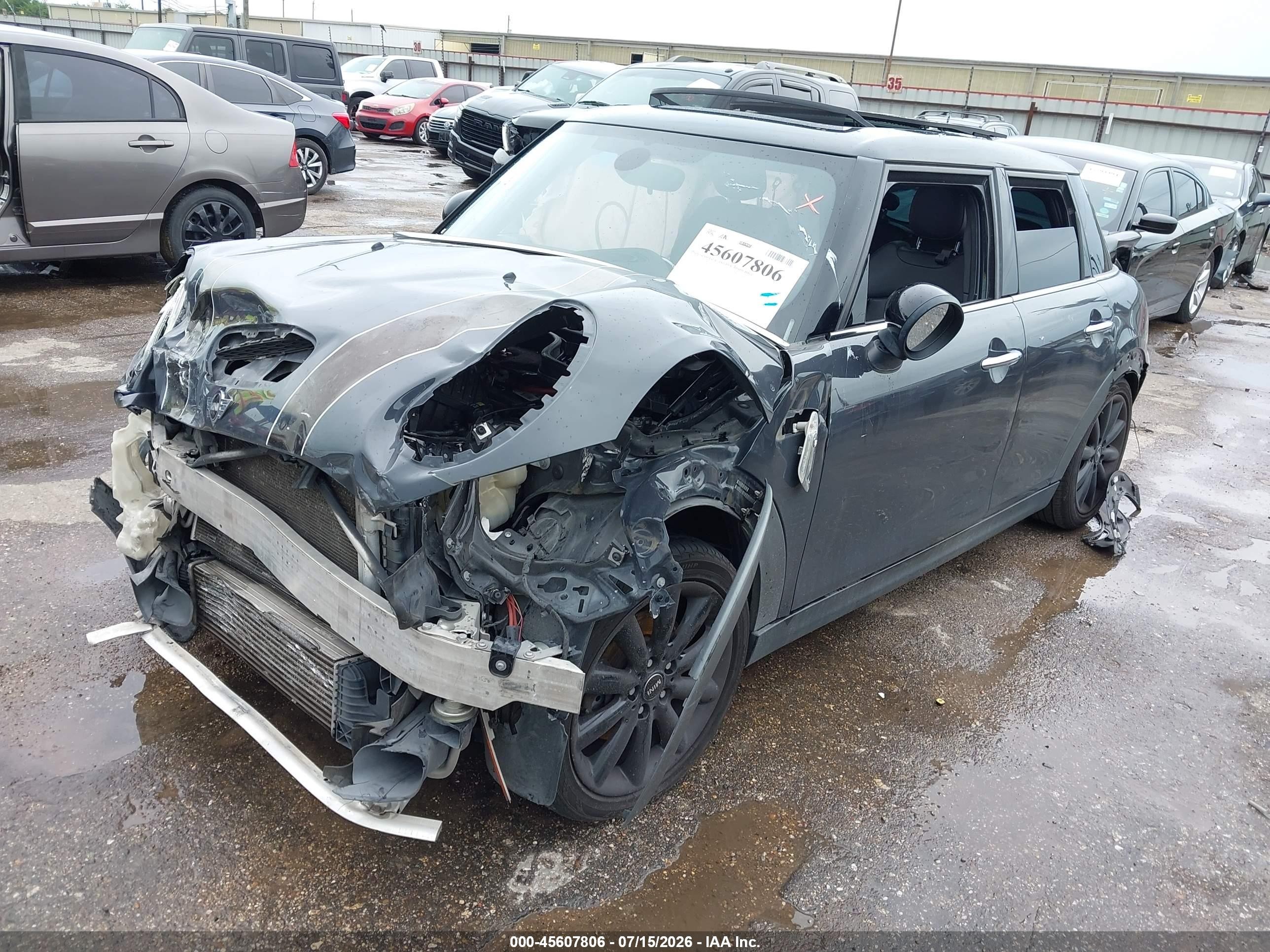 2015 Mini Hardtop Cooper S Gray vin: WMWXU3C52F2B55755