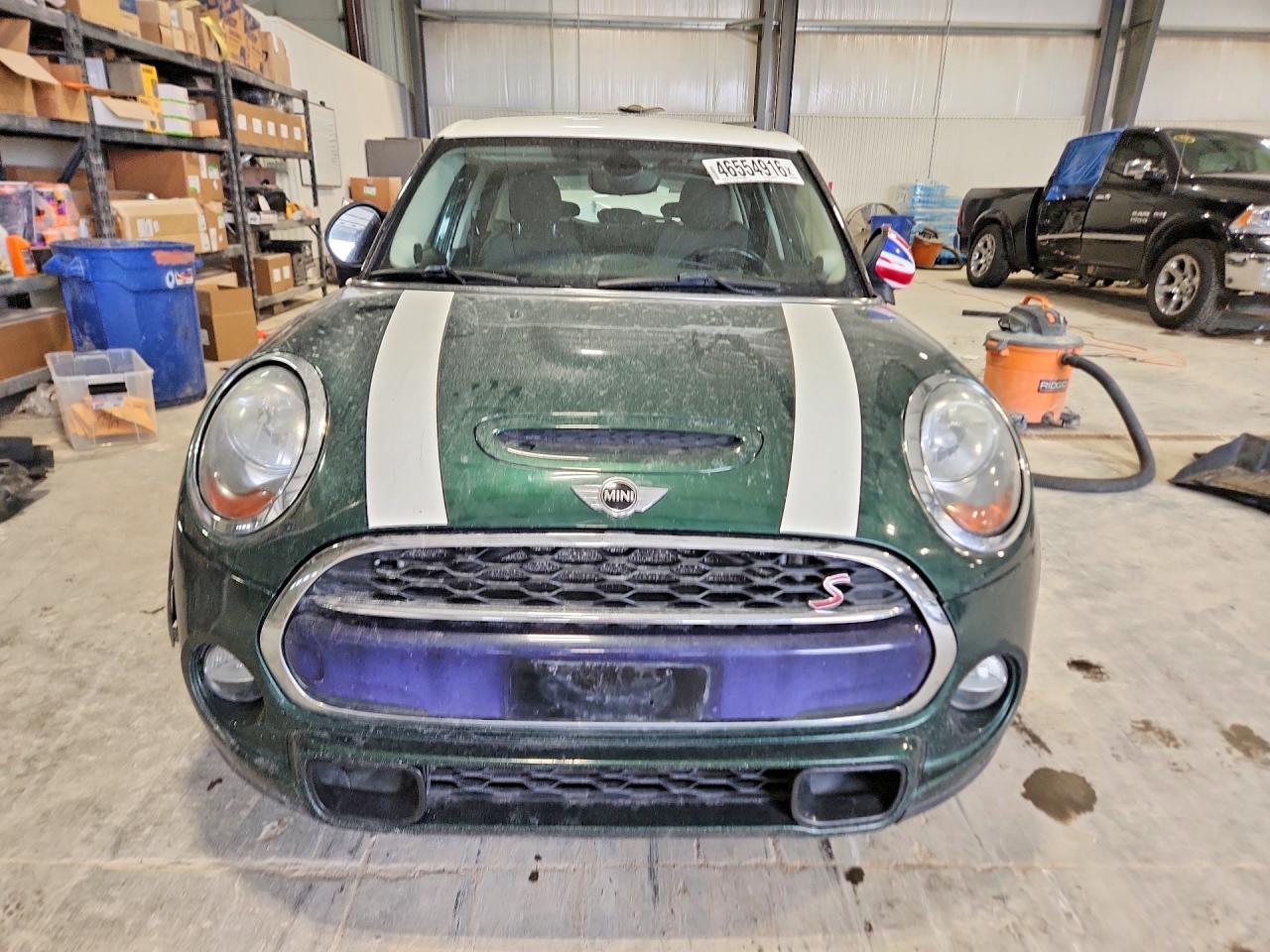 2015 Mini Cooper S Green vin: WMWXU3C52F2B58123