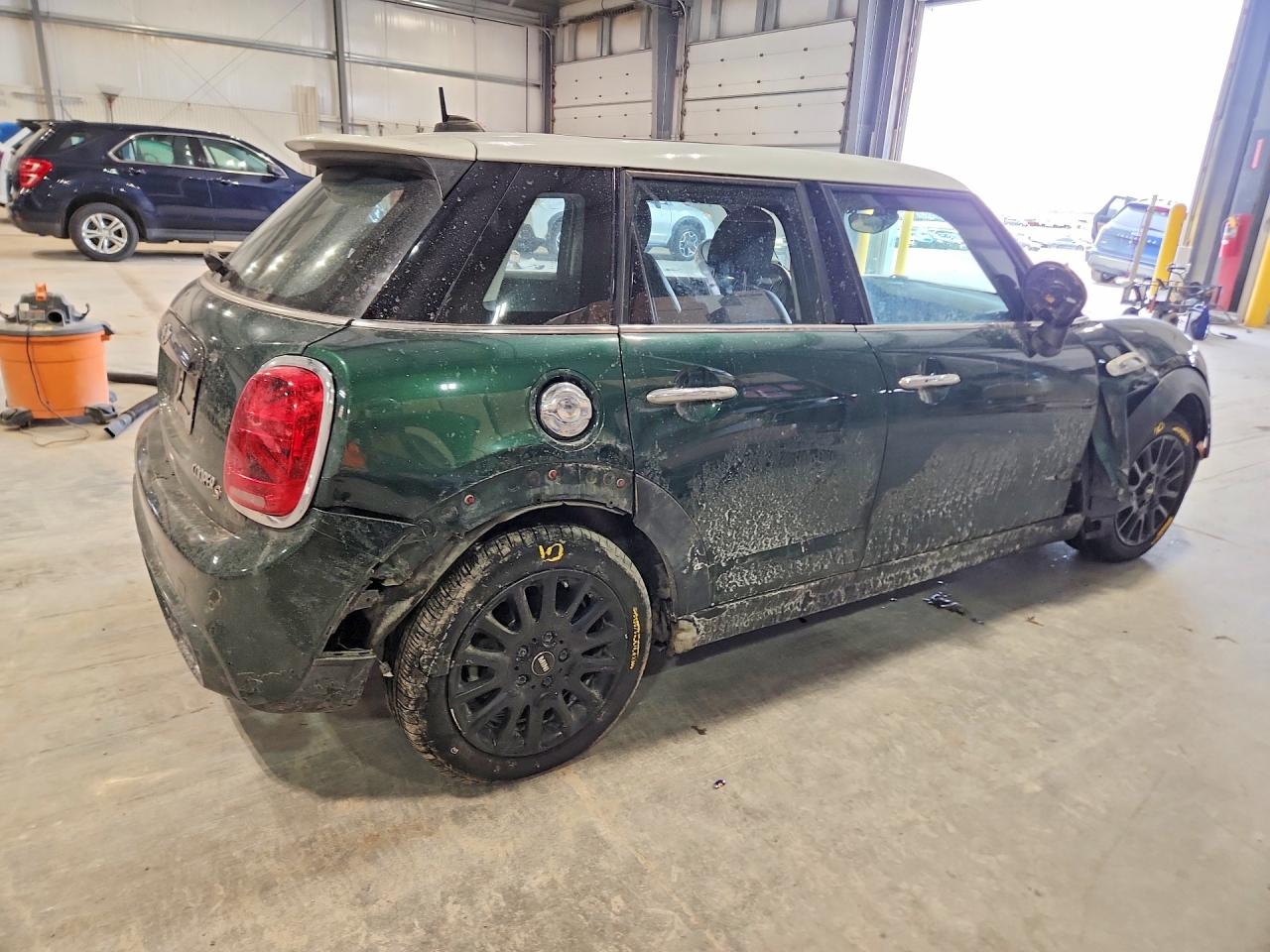 2015 Mini Cooper S Green vin: WMWXU3C52F2B58123