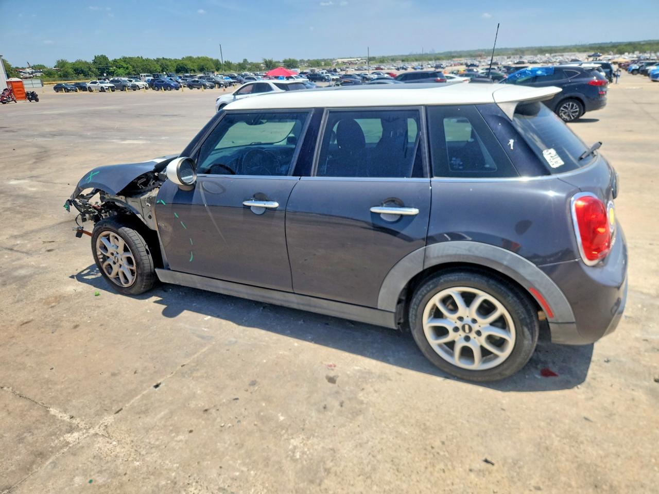 2015 Mini Cooper S Gray vin: WMWXU3C52F2B59319